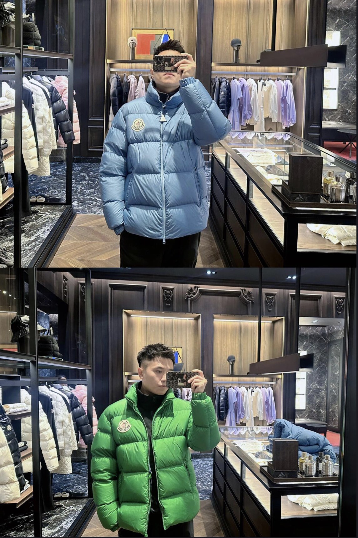 Moncler Couple Down Jacket Couple Style M-l