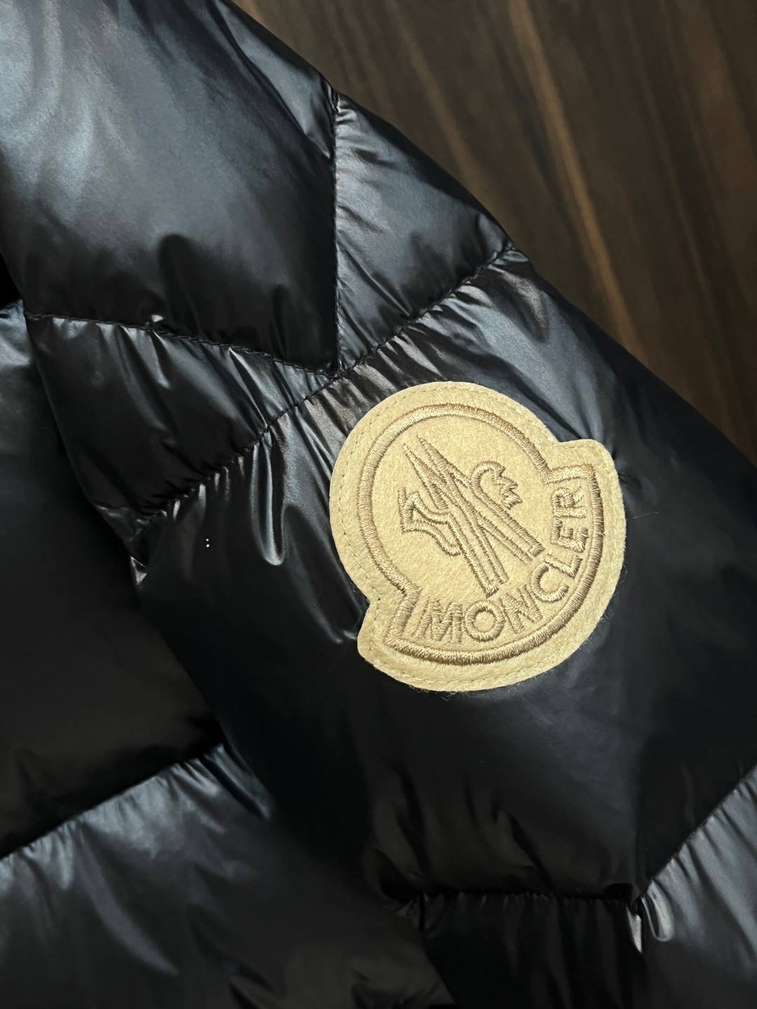 Moncler Male Down Jacket Goose Down Black Slim Fit M-l-xl