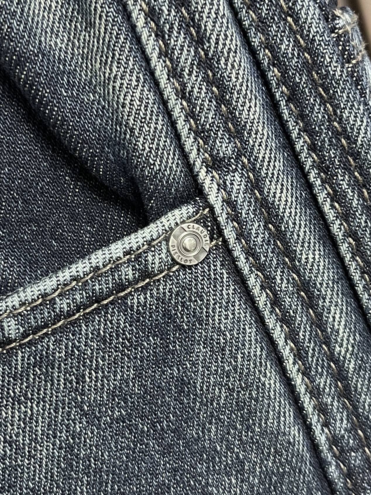 Bottega Veneta Jeans Brown Fleece Lined Xs-s-m-l