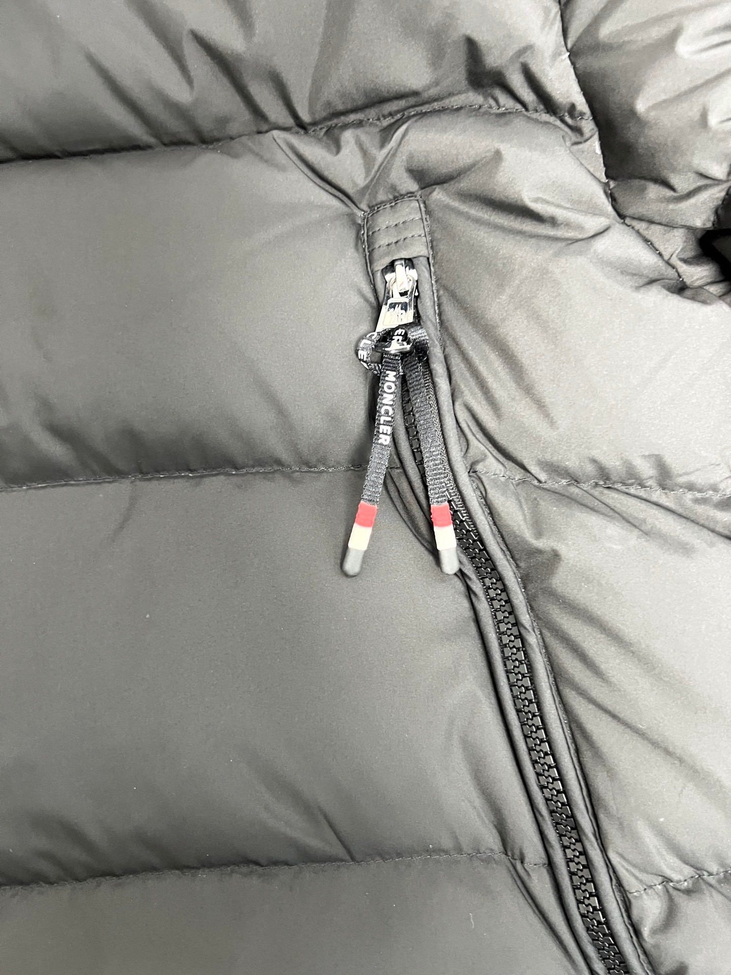 Moncler Couple Basic Clothing White Duck Down Black Hooded M-l-xl