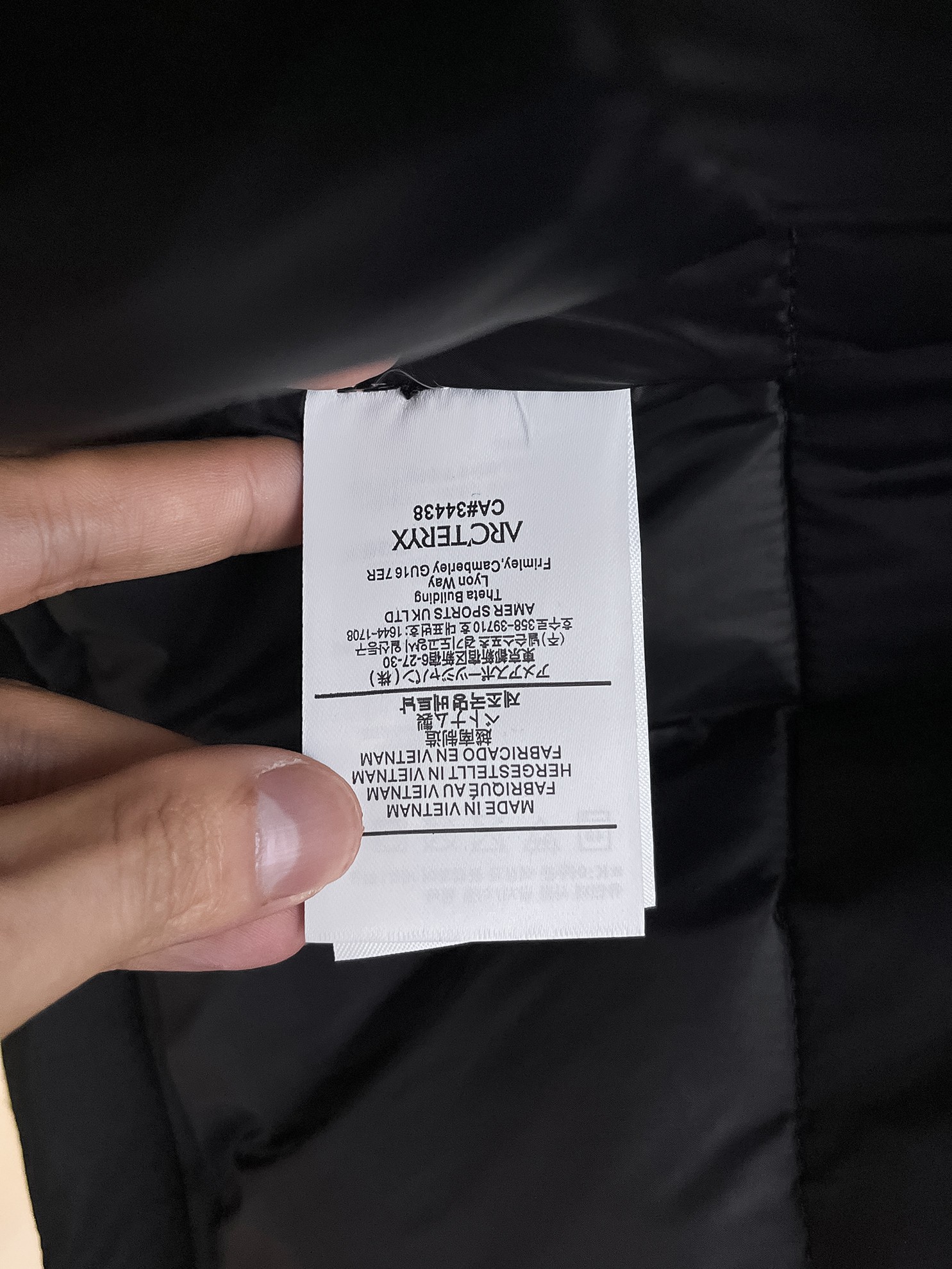 Arcteryx Down Jacket S-m-l-xl