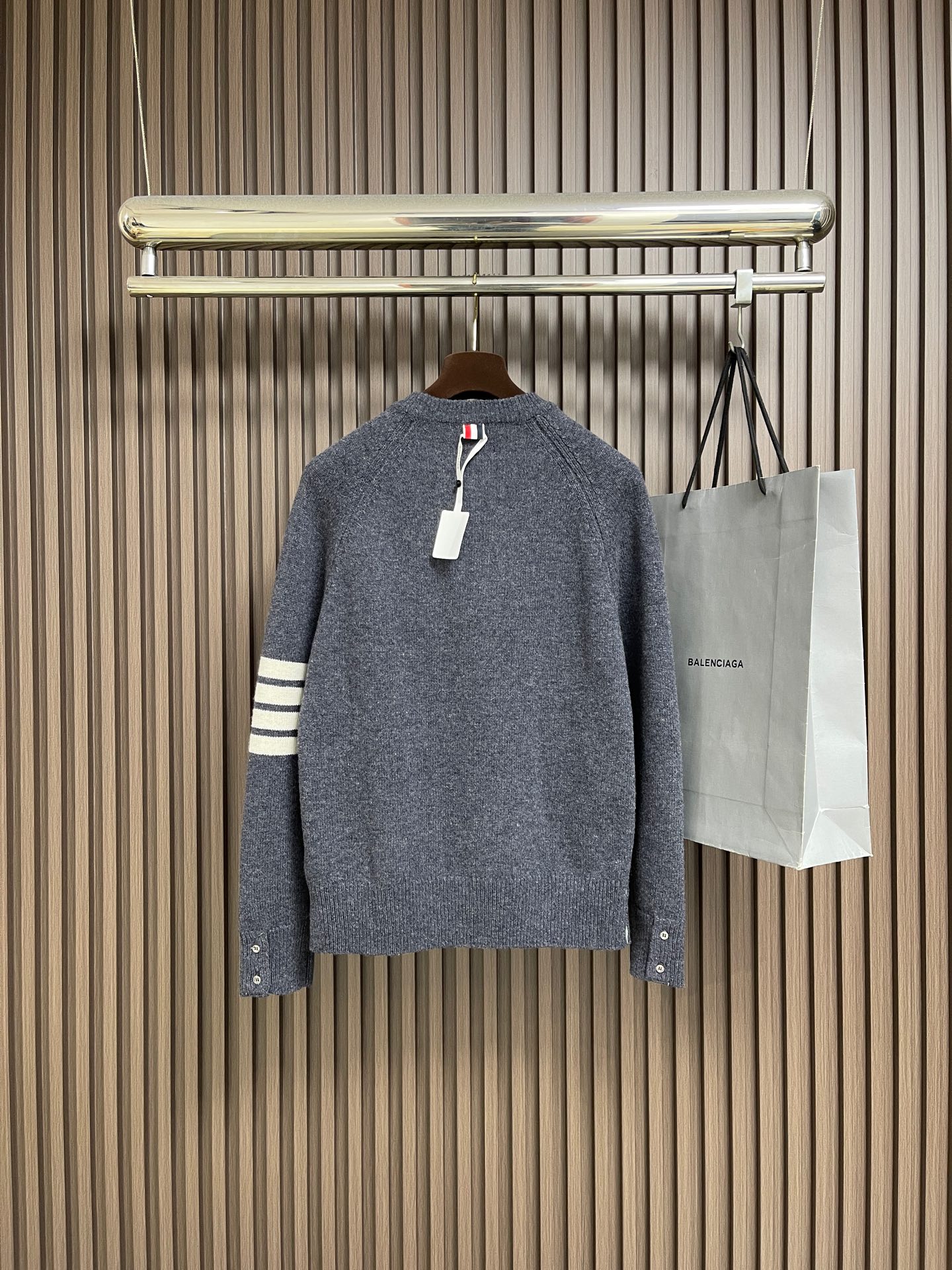 Thom Browne Couple Basic Clothing Cashmere Loose Fit M