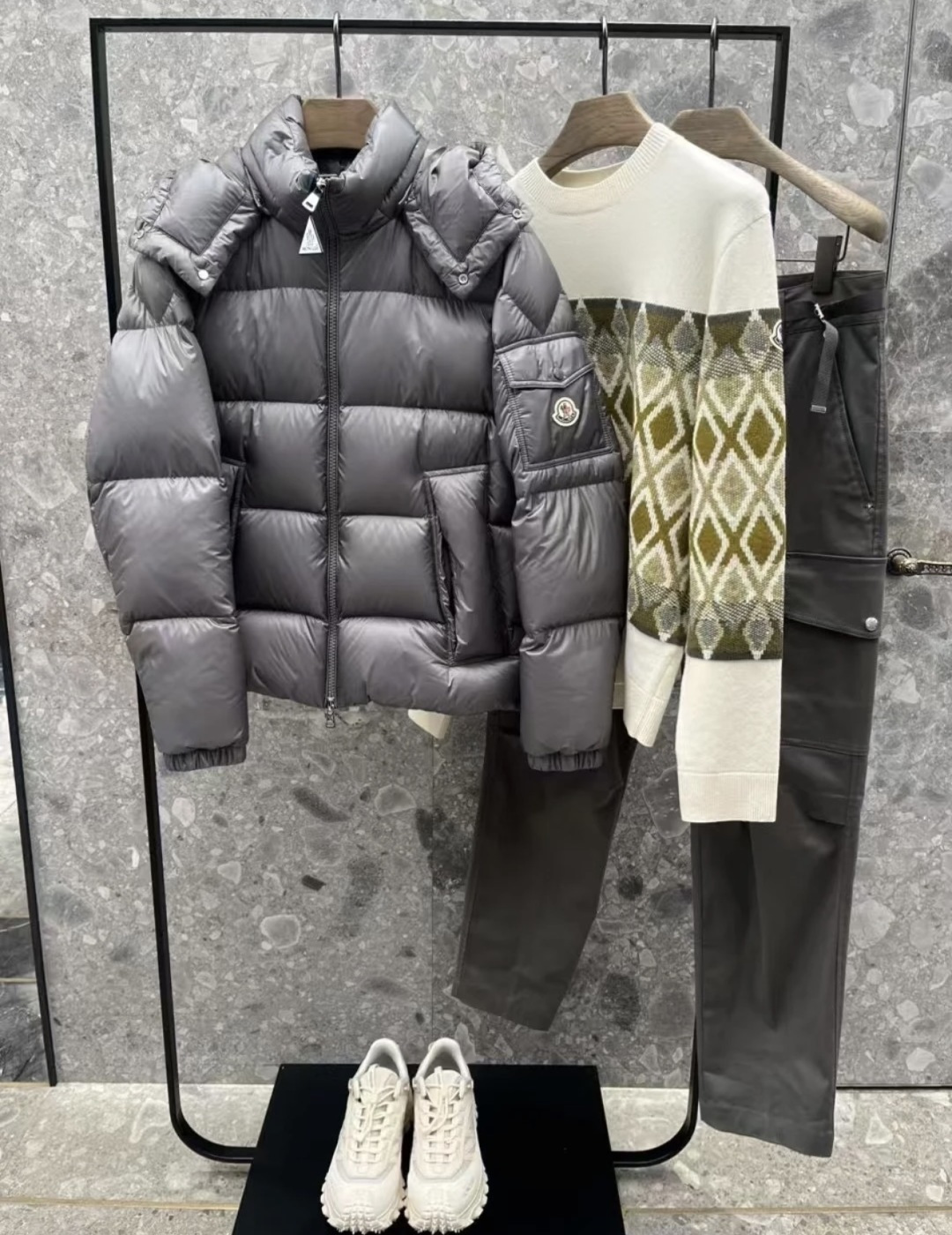 Moncler Male Down Jacket Hooded M-l-xl