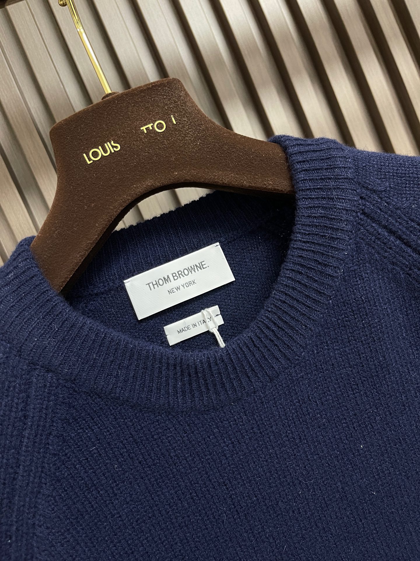 Thom Browne Couple Basic Clothing Cashmere Loose Fit M