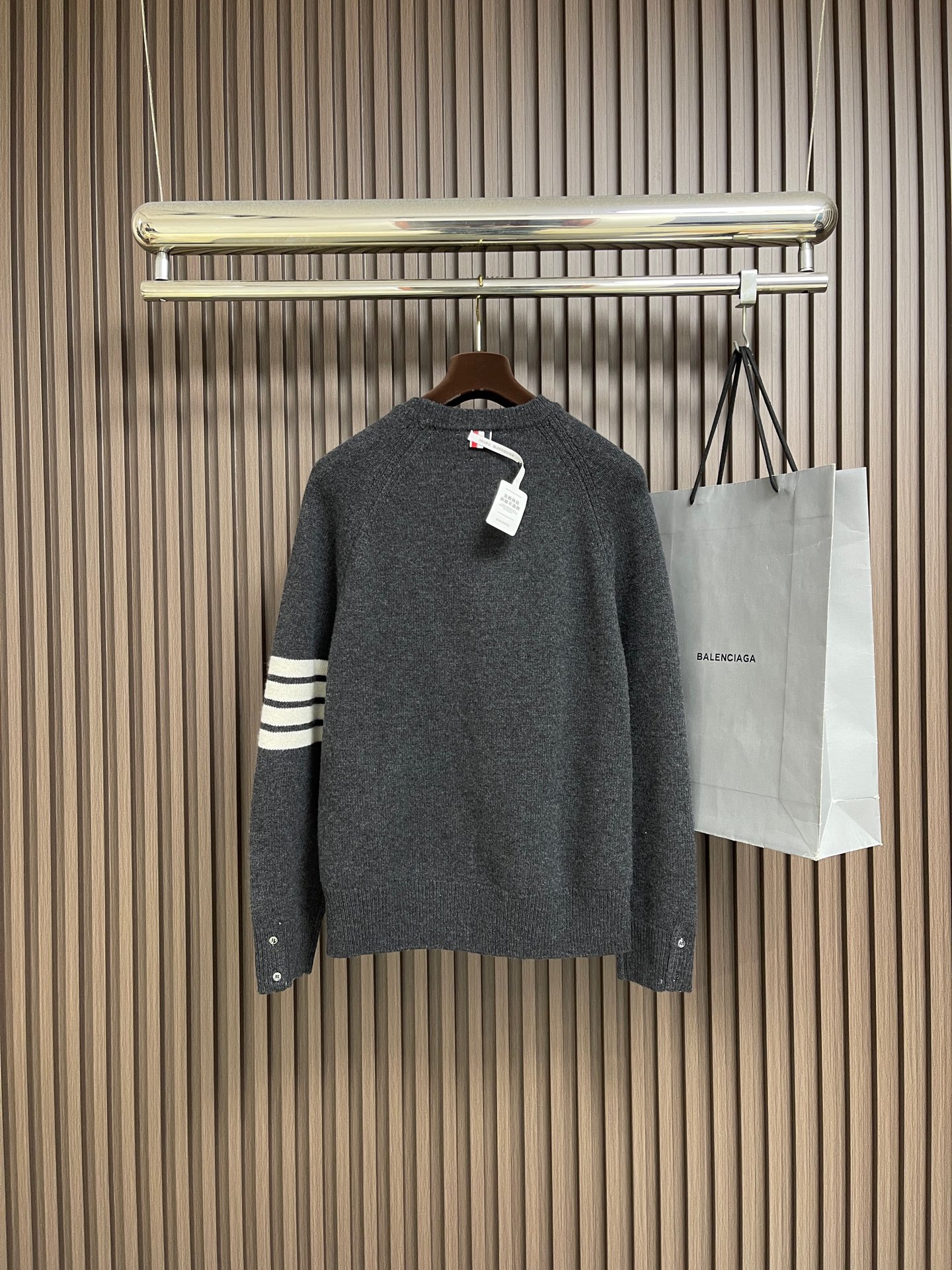 Thom Browne Couple Basic Clothing Cashmere Loose Fit M
