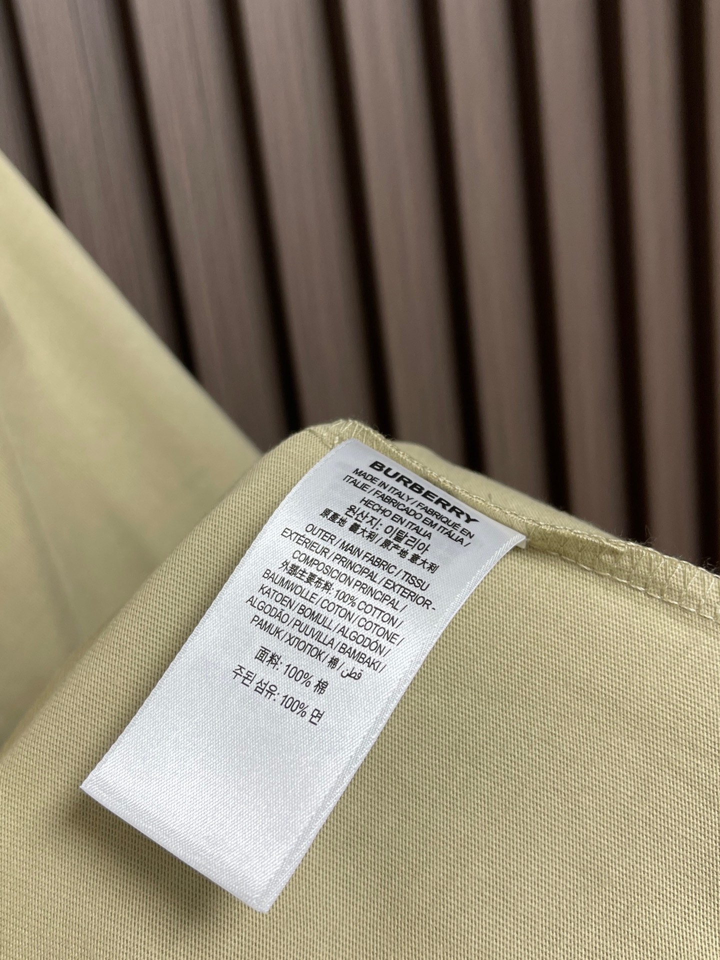 Burberry Couple Basic Clothing Cotton Xs-s-m-l