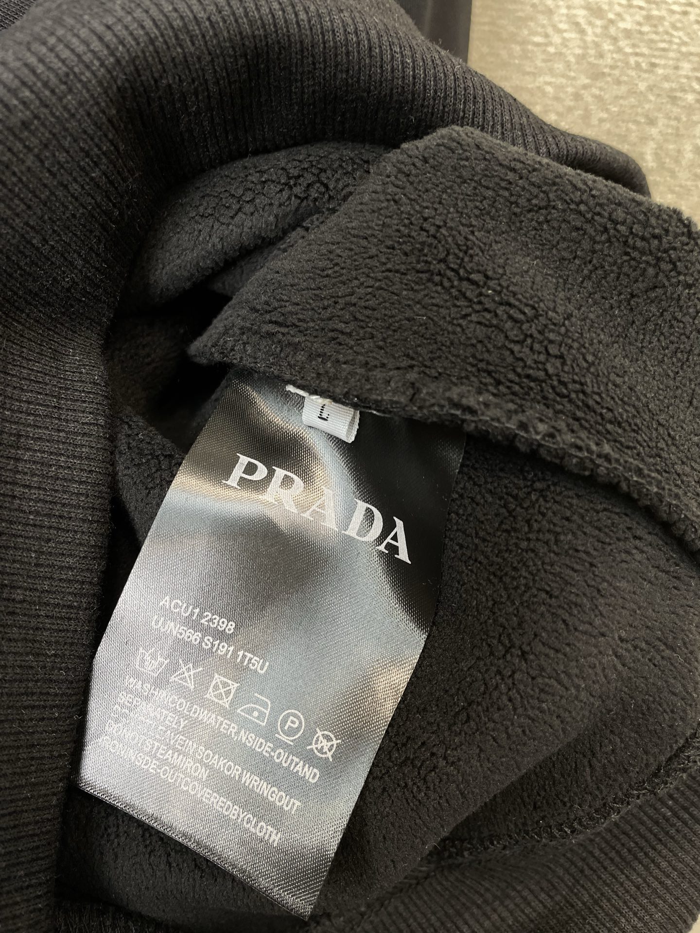 Prada Male Hoodie Hooded M-xl