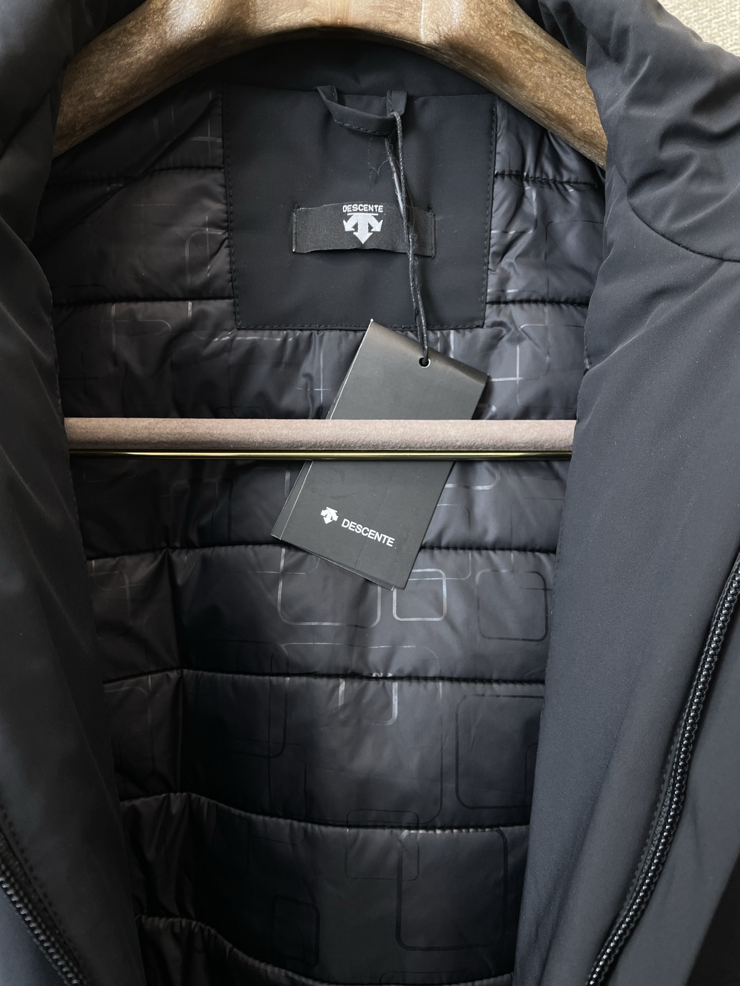 Descente Jacket Cotton Hooded S-l-xl