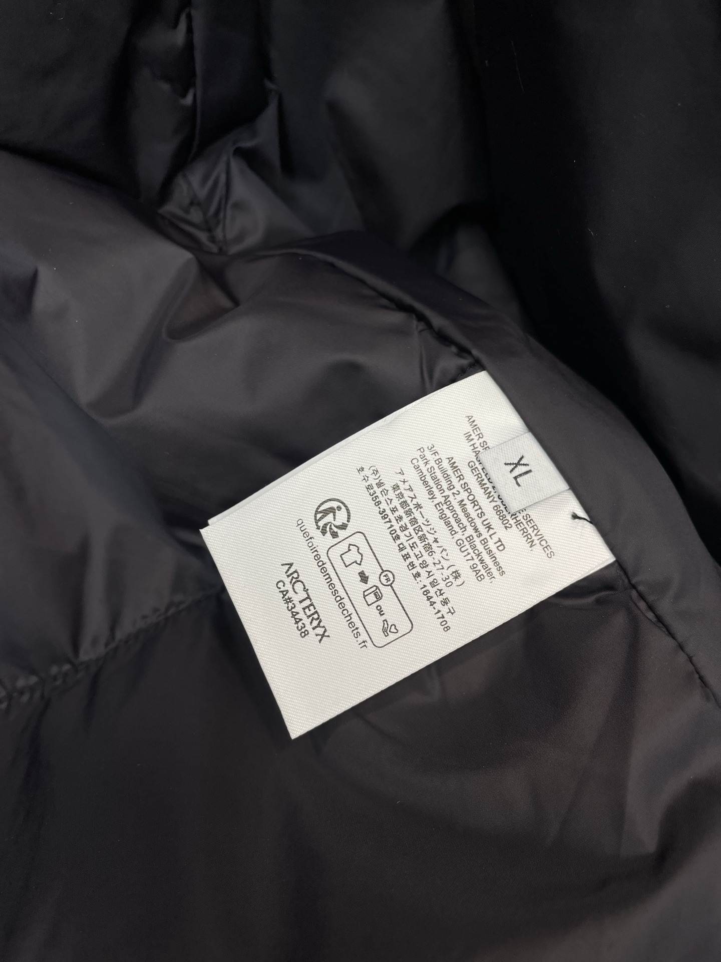 Arcteryx Jacket Cotton Hooded L-xl