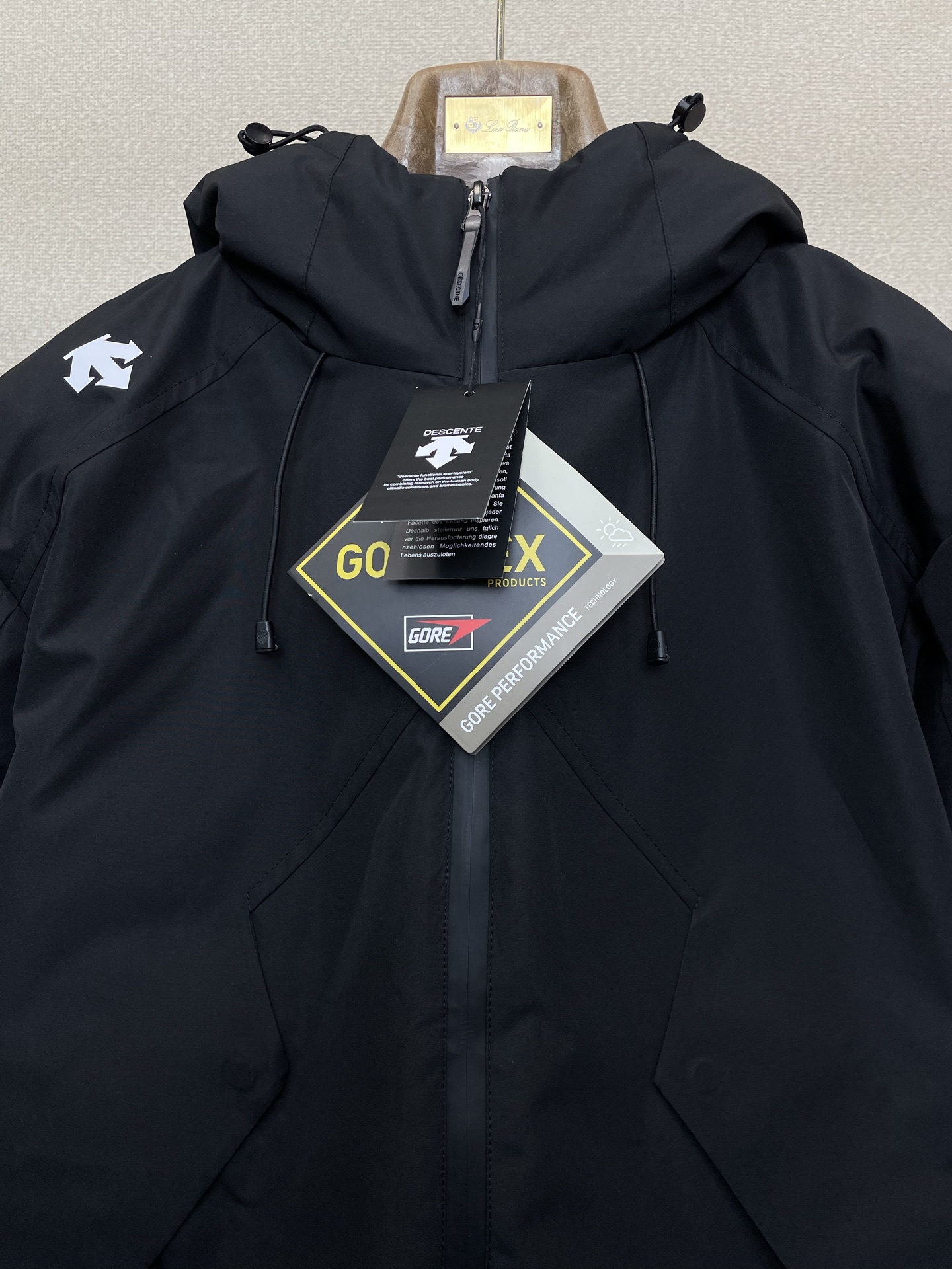 Descente Jacket Cotton Hooded S-l-xl