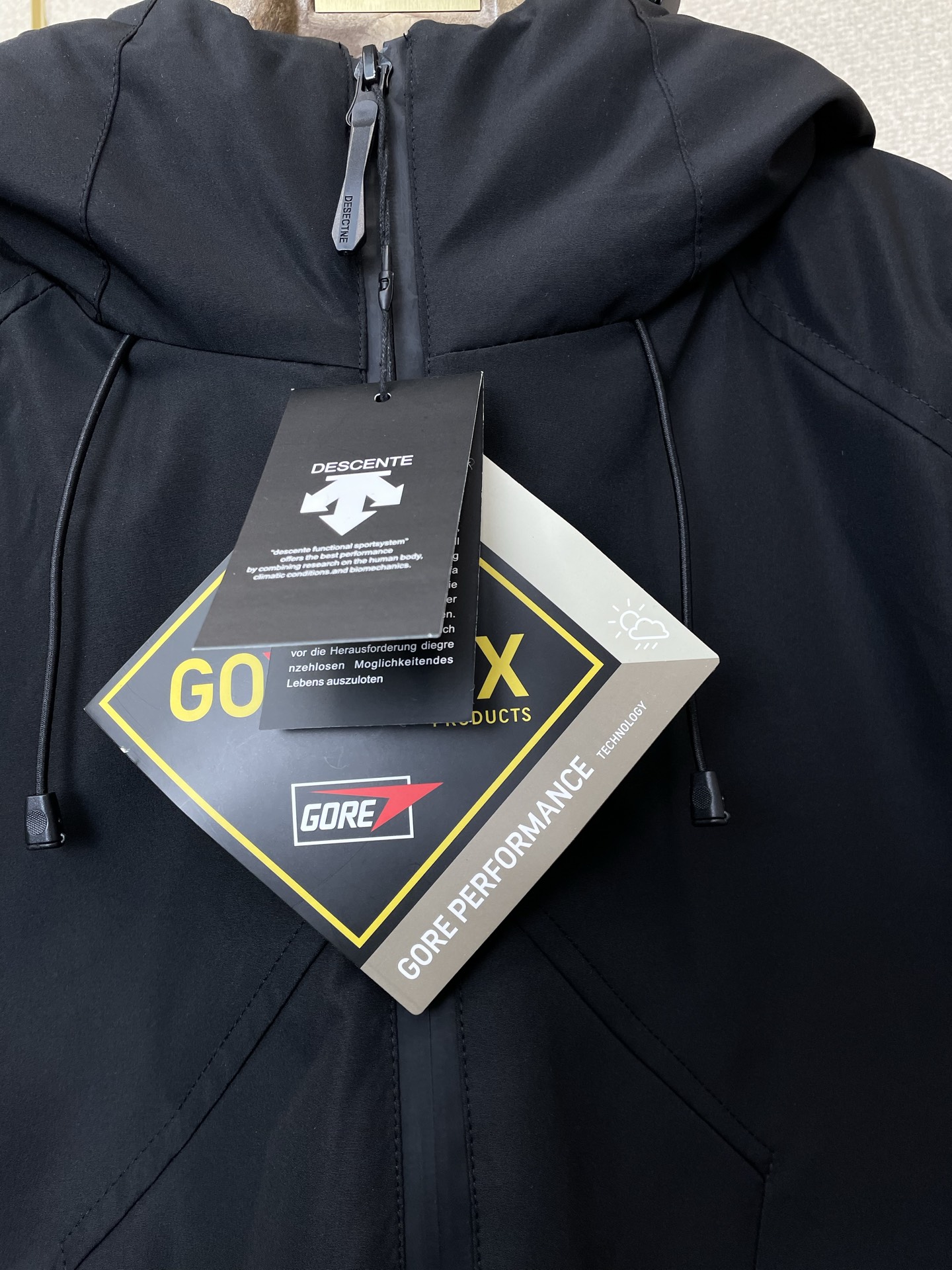 Descente Jacket Cotton Hooded S-l-xl