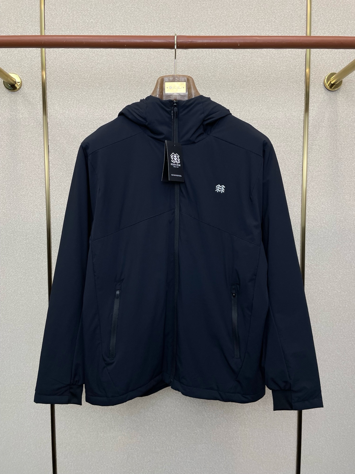 Kolon Sport Jacket Cotton Hooded S-l-xl