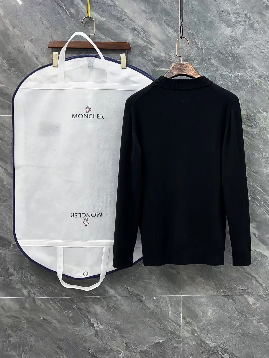 Moncler Female Basic Clothing Wool Black M-l-xl
