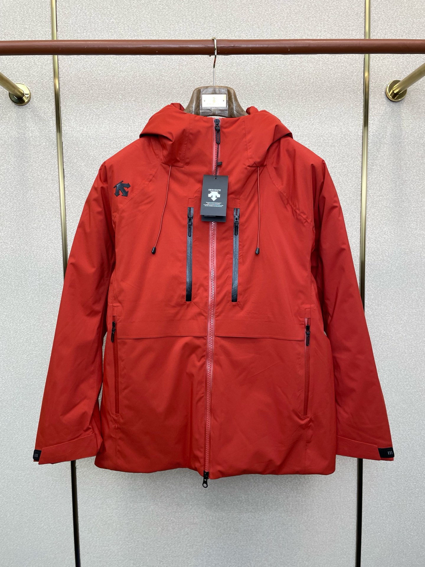 Descente Jacket Cotton Hooded S-m-xl