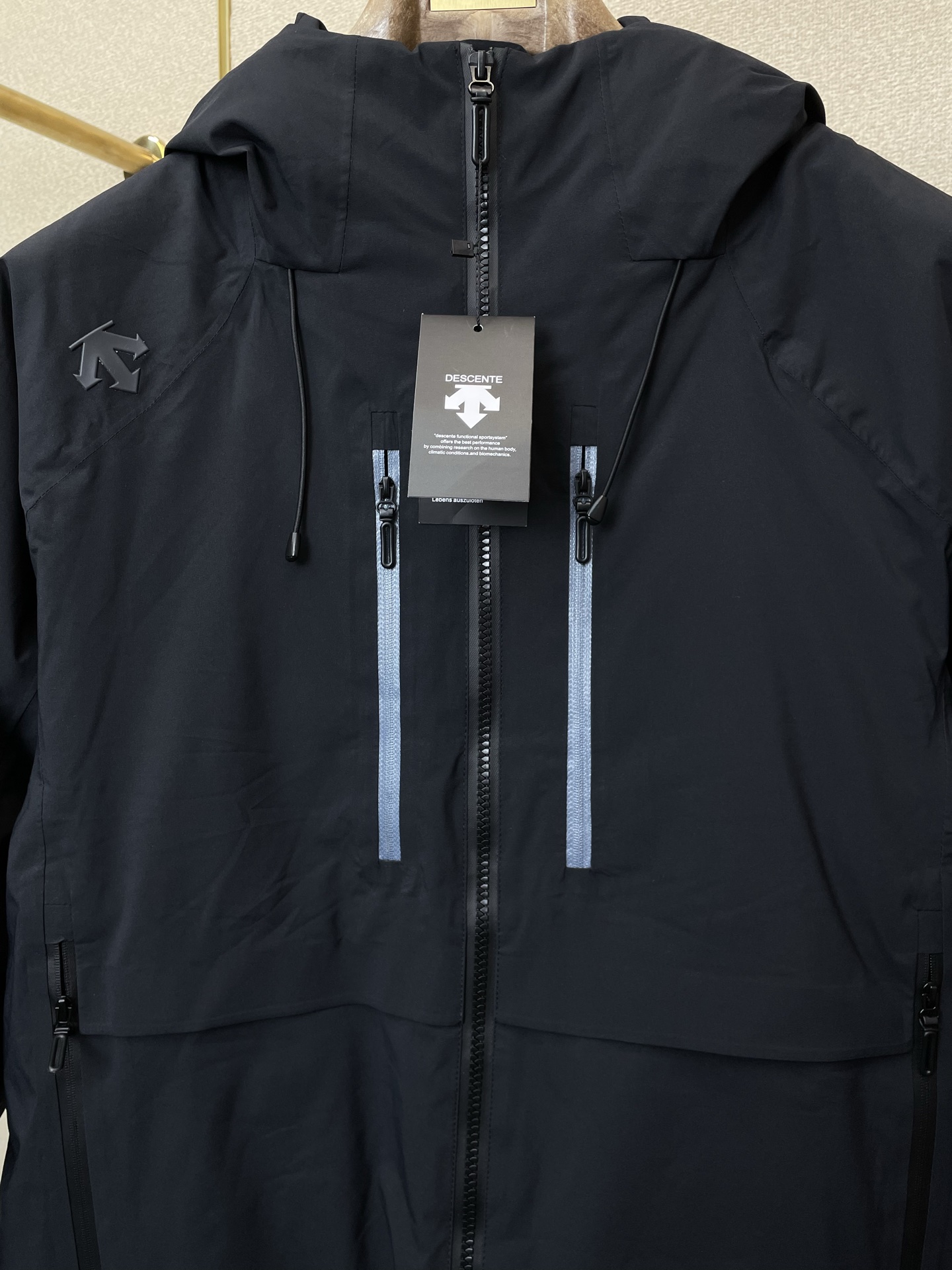 Descente Jacket Cotton Hooded S-m-xl
