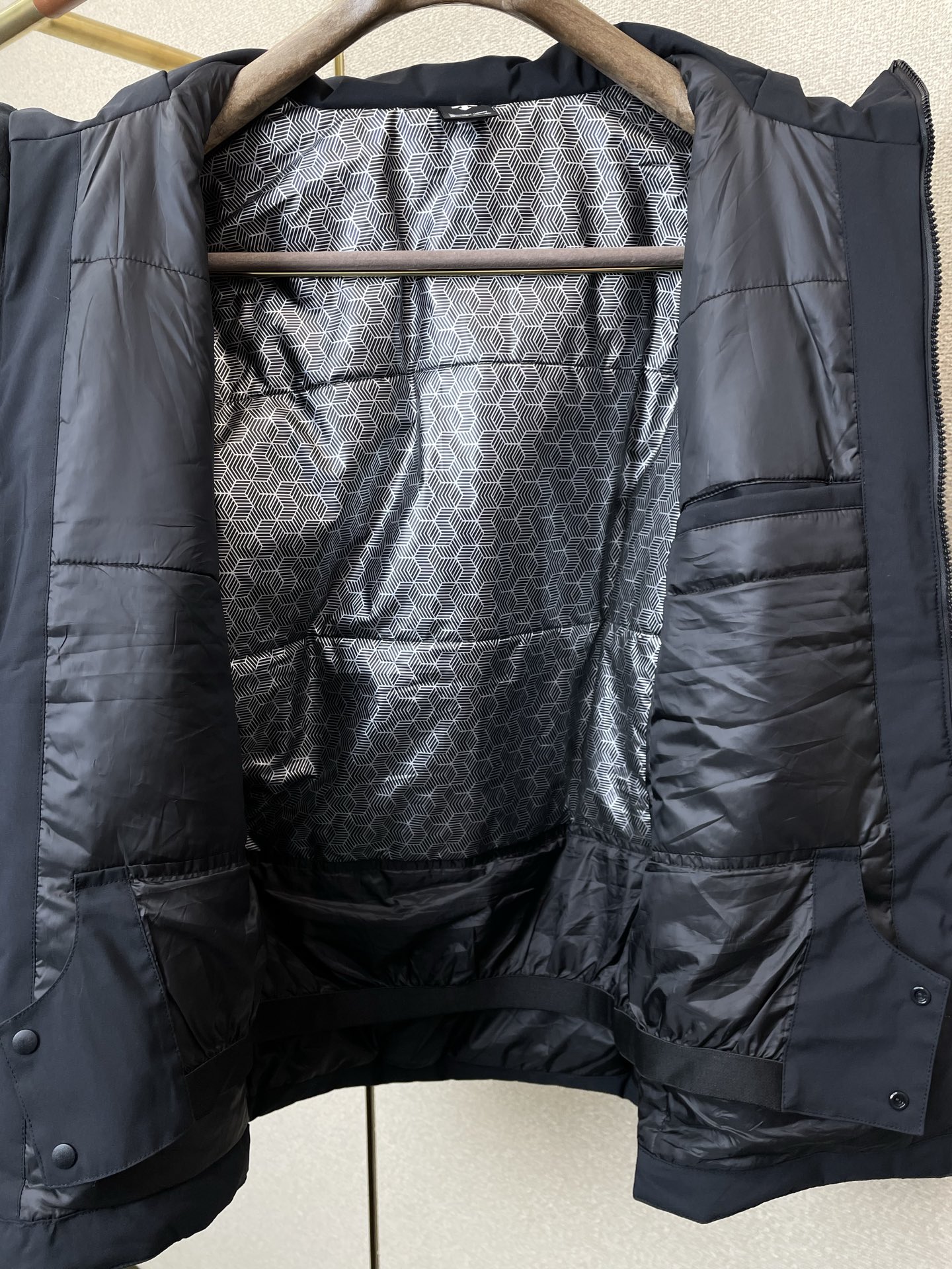 Descente Jacket Cotton Hooded S-m-xl