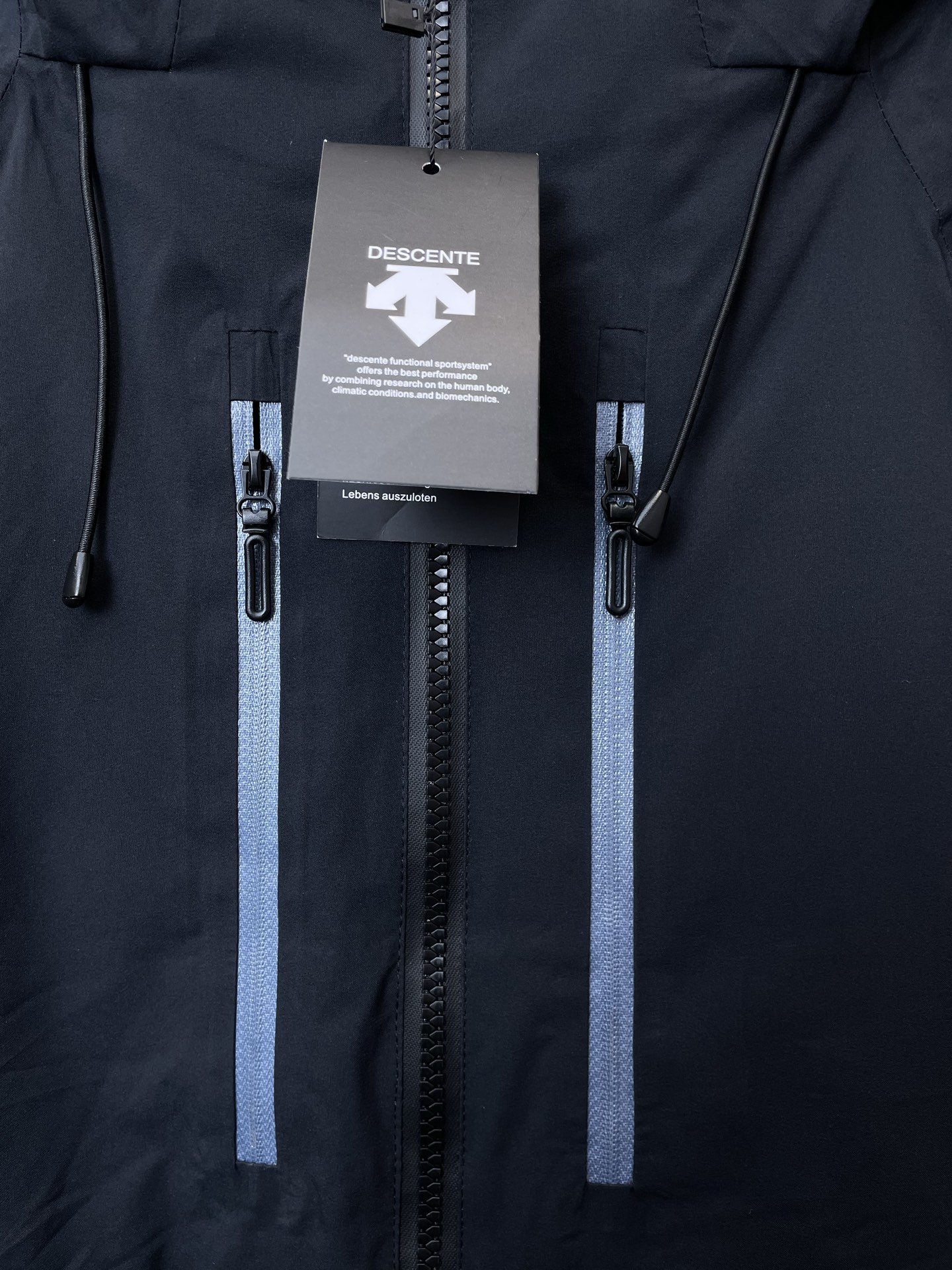 Descente Jacket Cotton Hooded S-m-xl