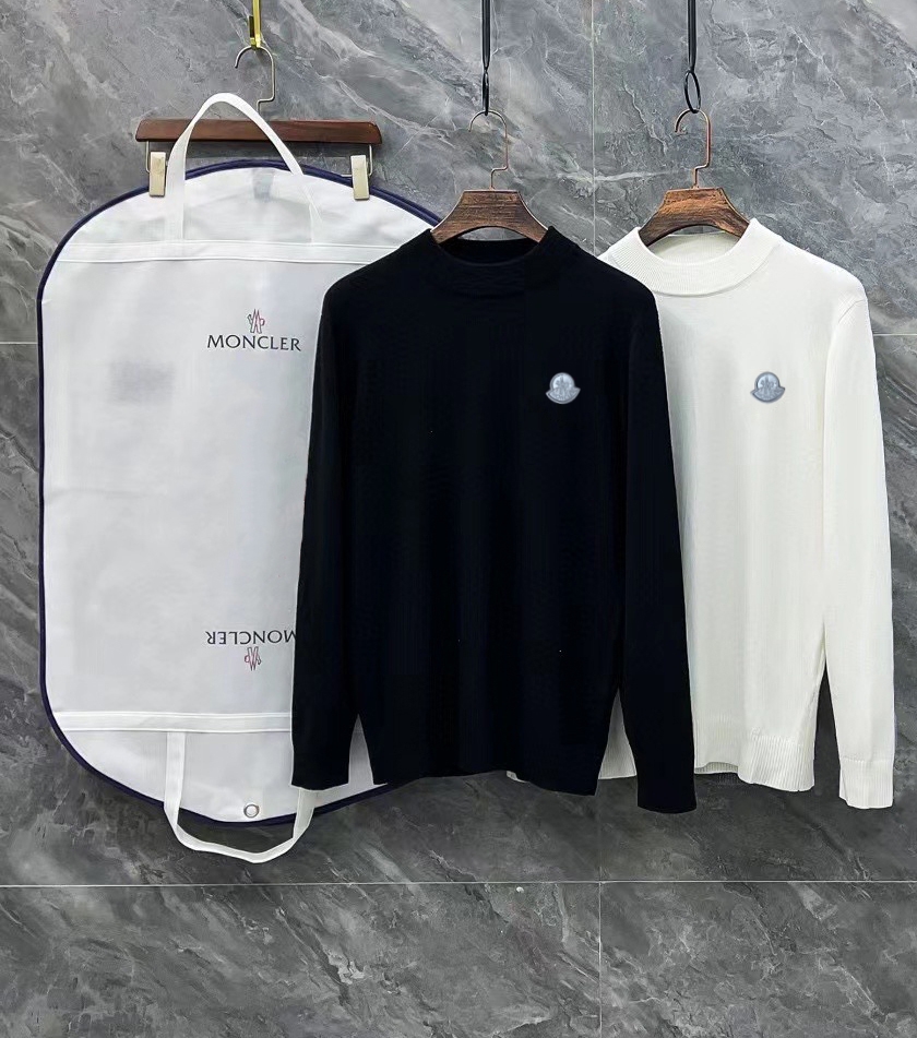 Moncler Female Basic Clothing Wool Black M-l-xl