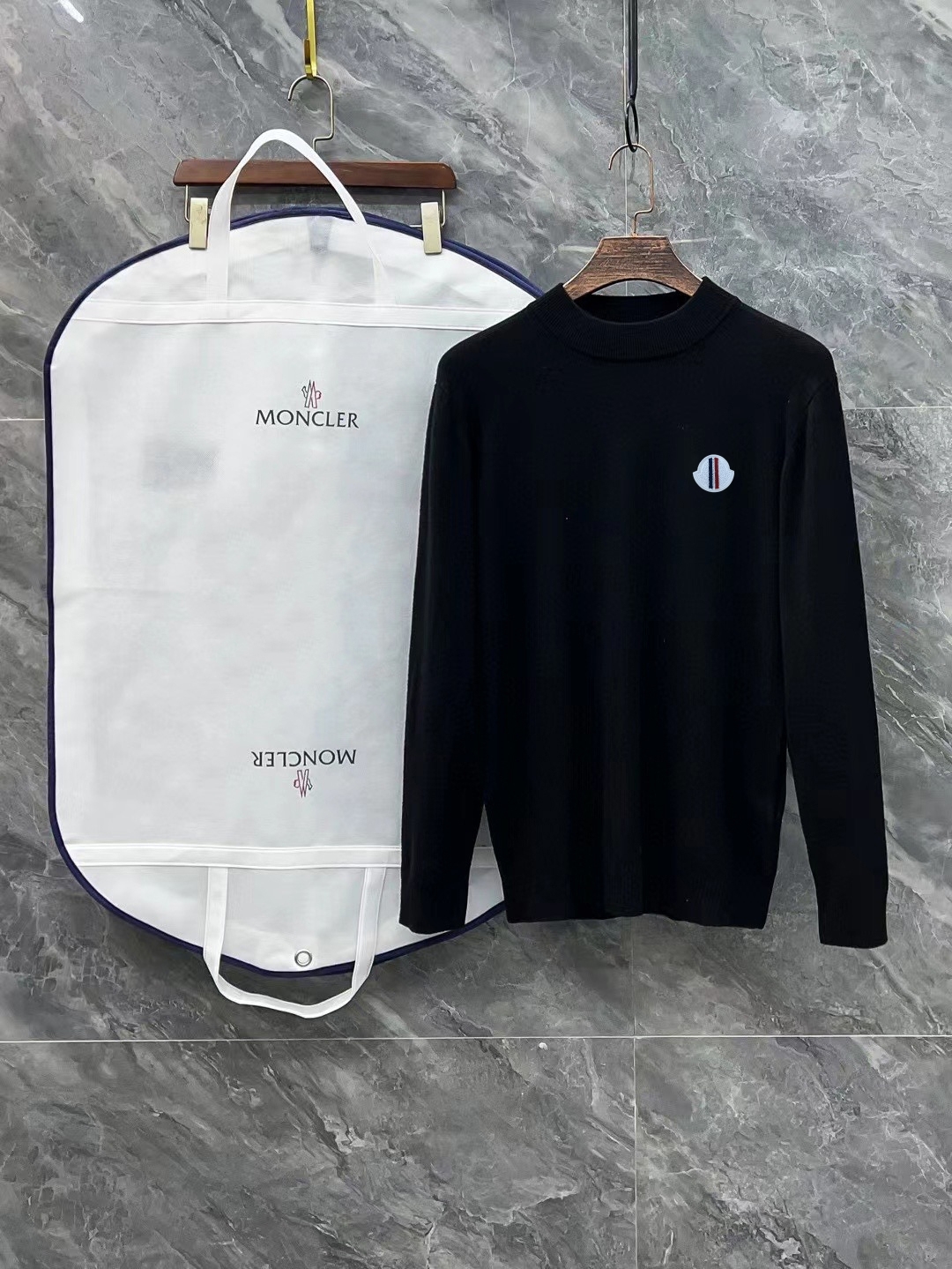 Moncler Female Basic Clothing Wool Black M-l-xl