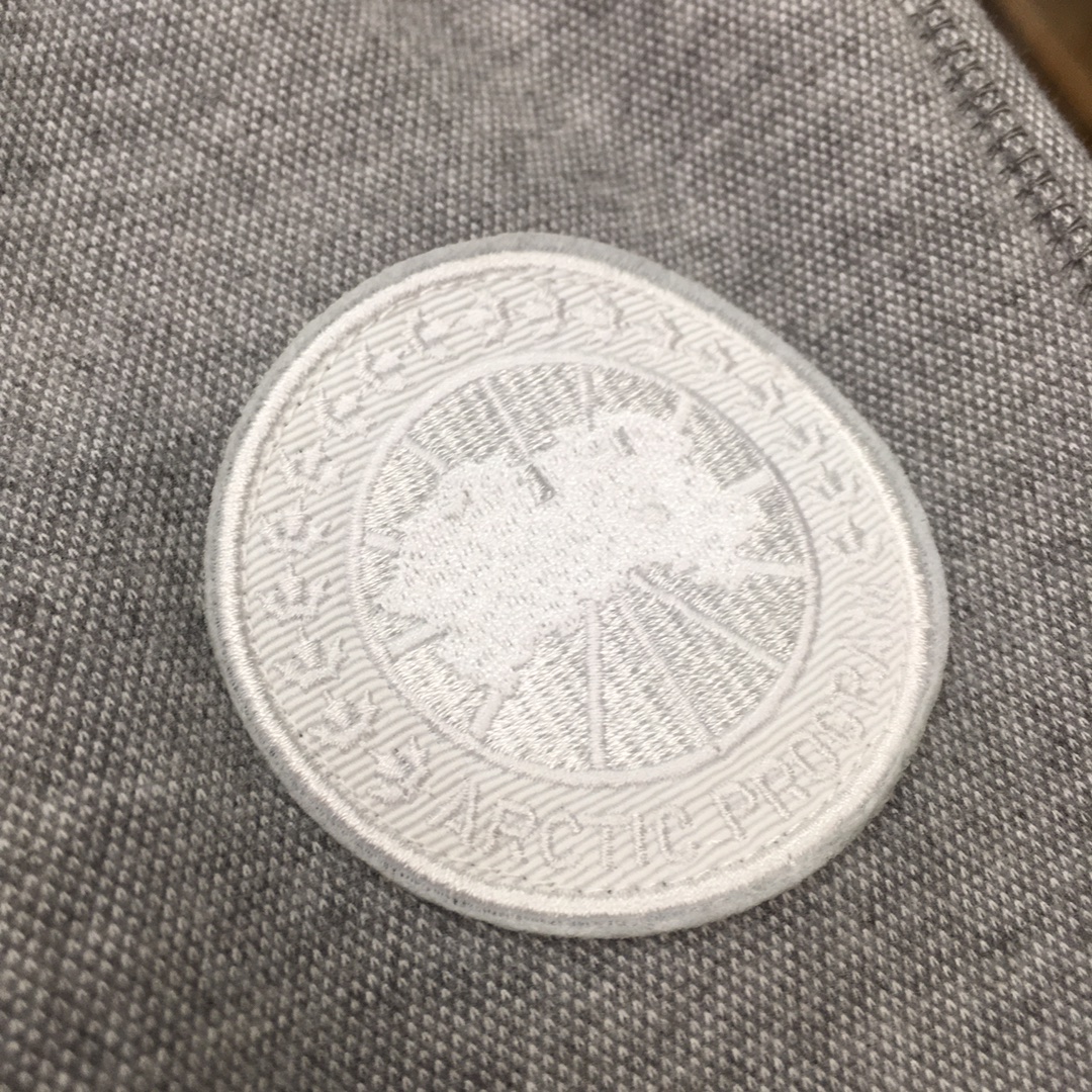 Canada Goose Couple Basic Clothing Cashmere Gray M-xl