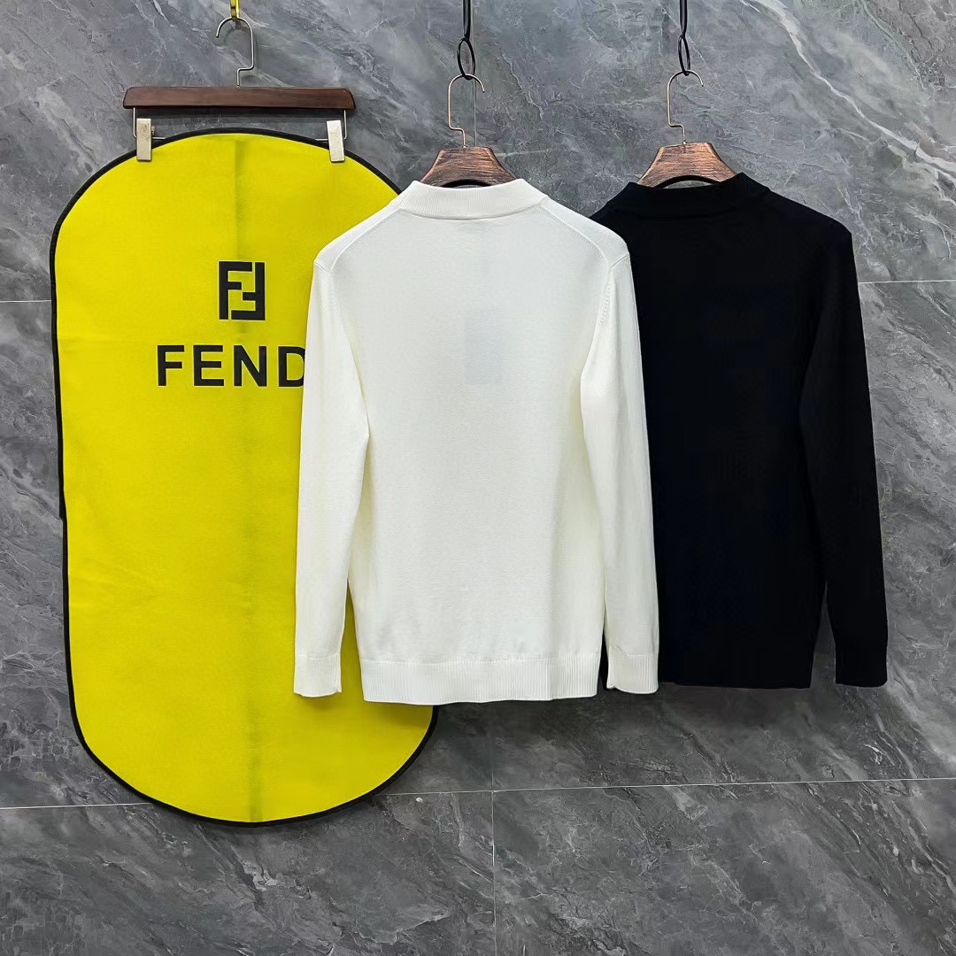 Fendi Female Basic Clothing Wool Black M-l-xl