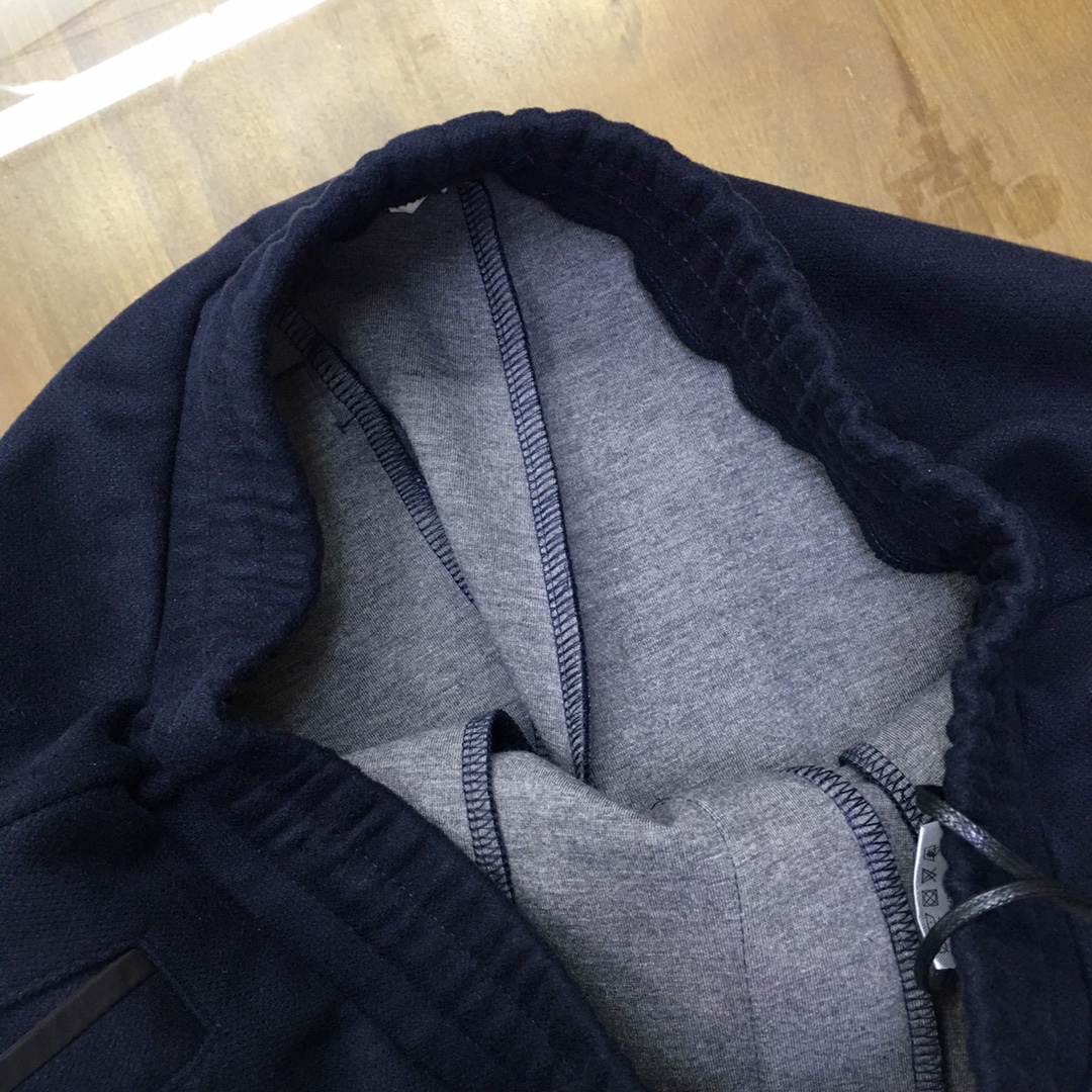 Canada Goose Couple Hoodie Cashmere Blue M-xl
