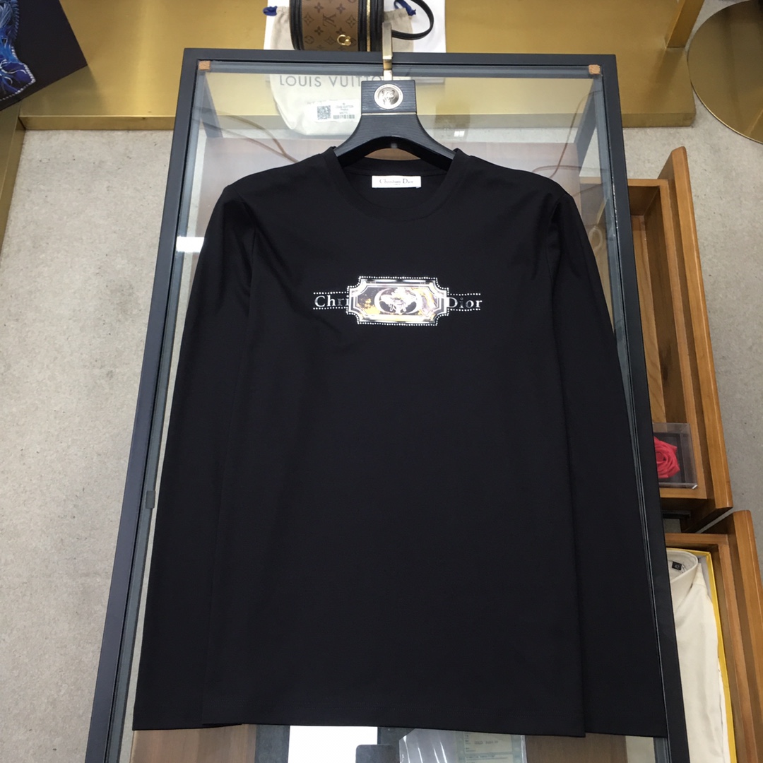 Dior Basic Clothing Cotton Black M-l-xl