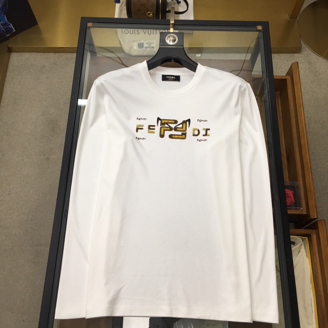 Fendi Basic Clothing Cotton Black M-l-xl