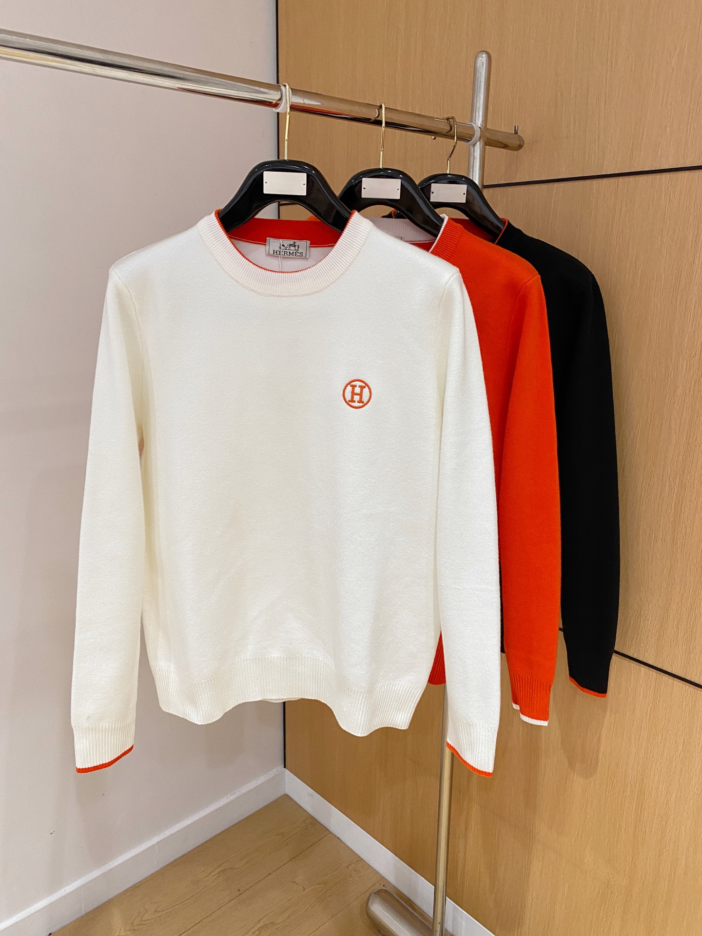 Hermès Basic Clothing Wool M-xl