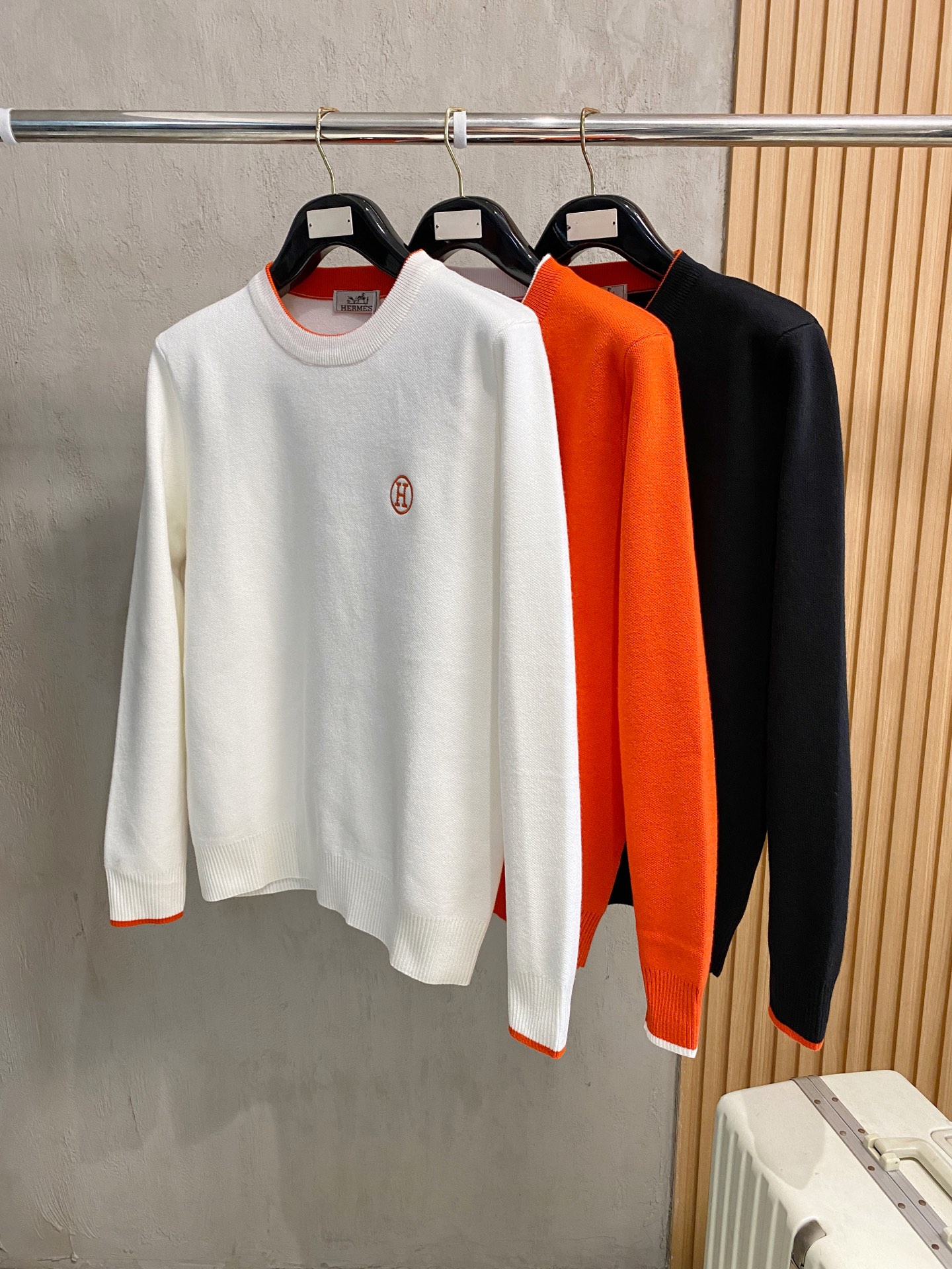 Hermès Basic Clothing Wool M-xl