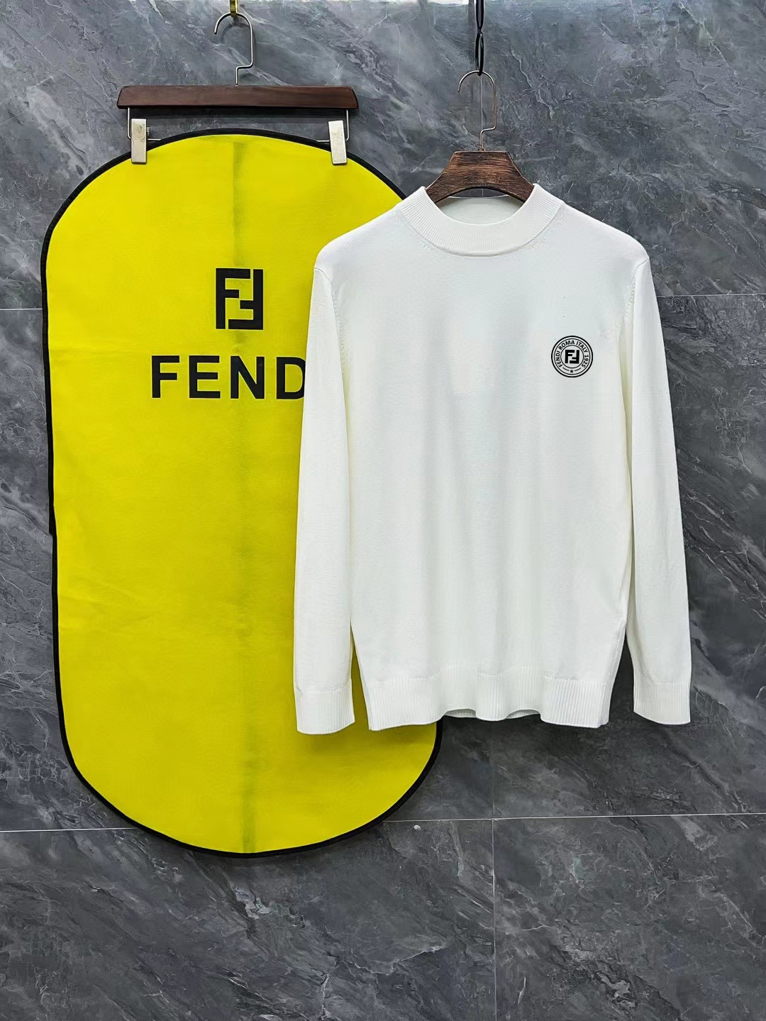 Fendi Female Basic Clothing Wool Black M-l-xl