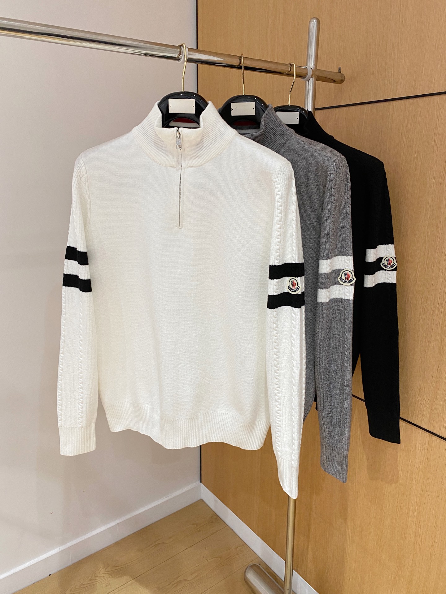 Moncler Basic Clothing Wool M-l-xl