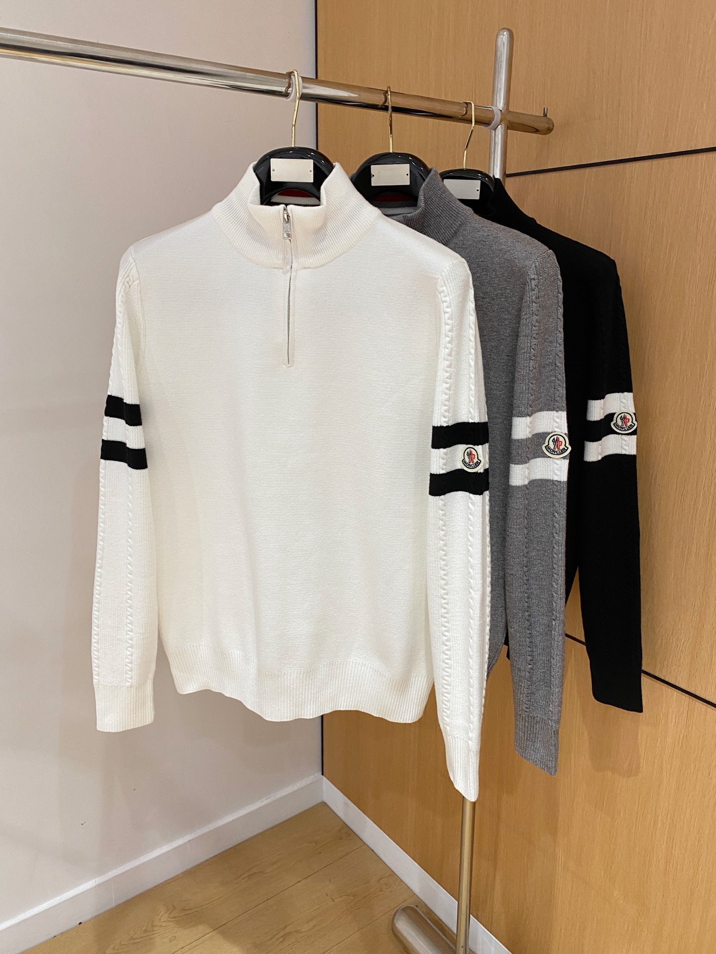 Moncler Basic Clothing Wool M-l-xl