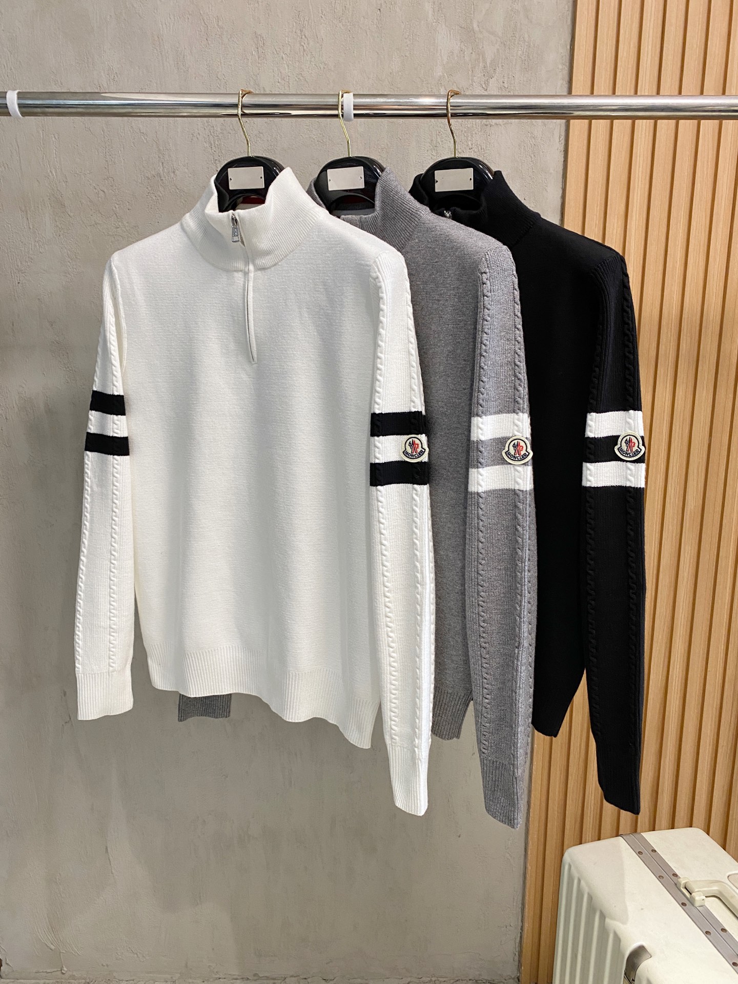 Moncler Basic Clothing Wool M-l-xl