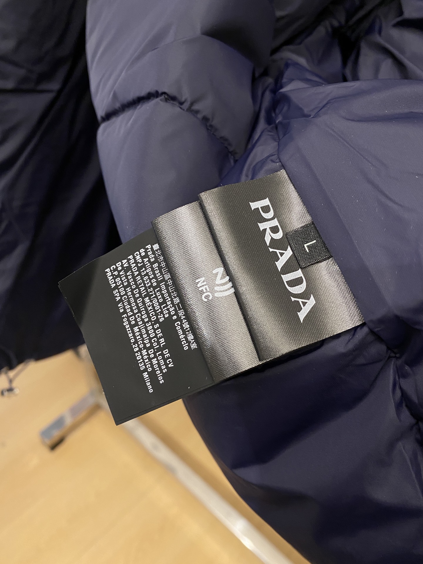 Prada Male Down Jacket M-xl
