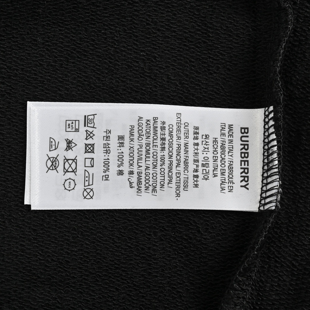 Burberry Hoodie Cotton Hooded S-xl