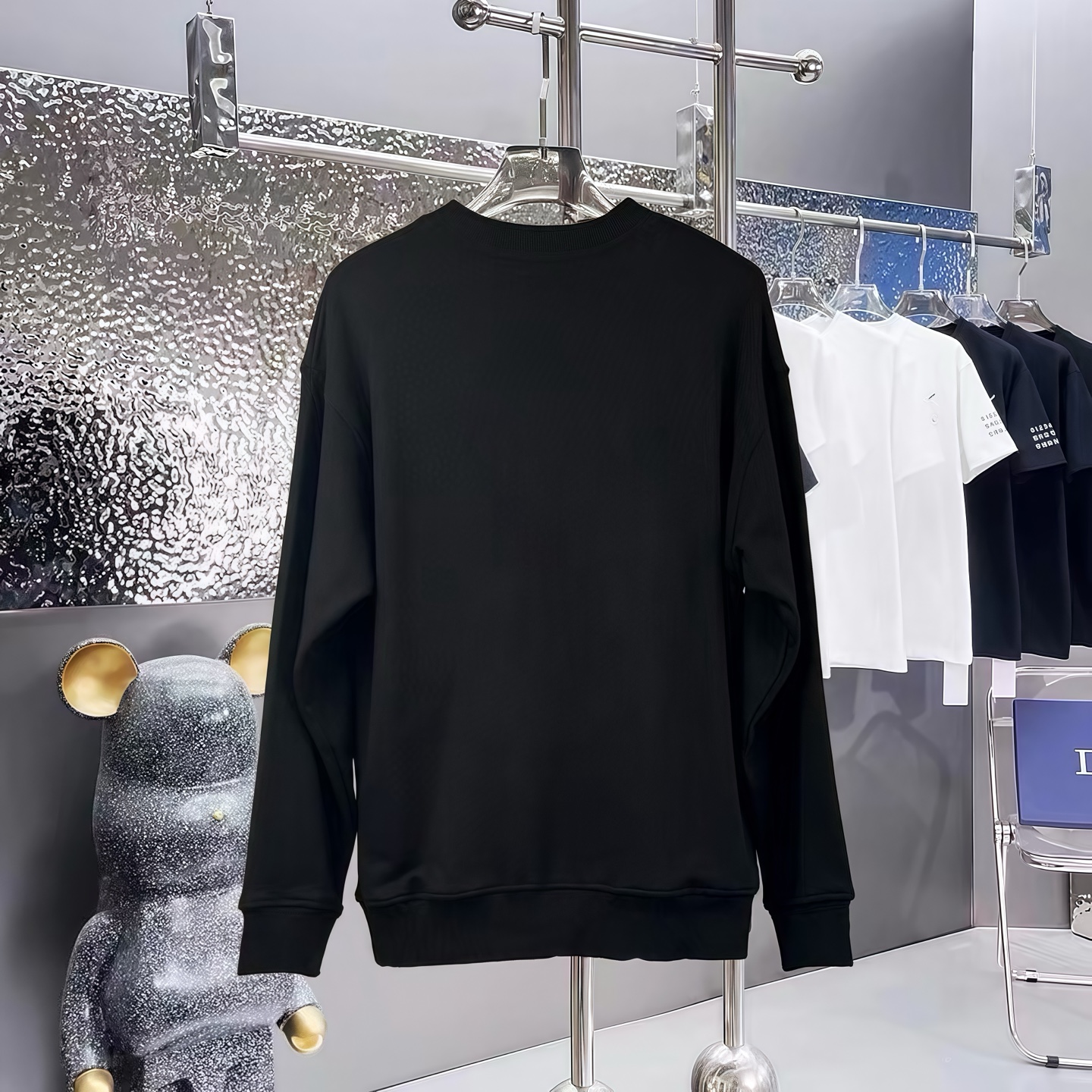 Gucci Couple Hoodie Cotton Black Printed Xs-l