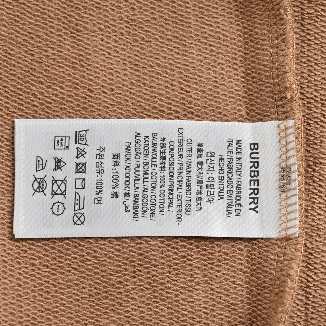 Burberry Hoodie Cotton Hooded S-xl