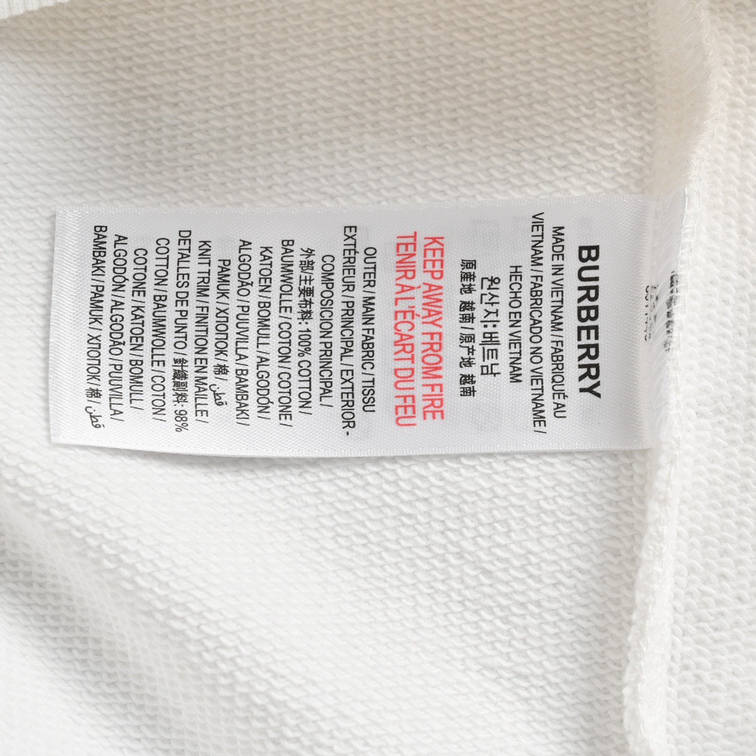 Burberry Hoodie Cotton S-l-xl