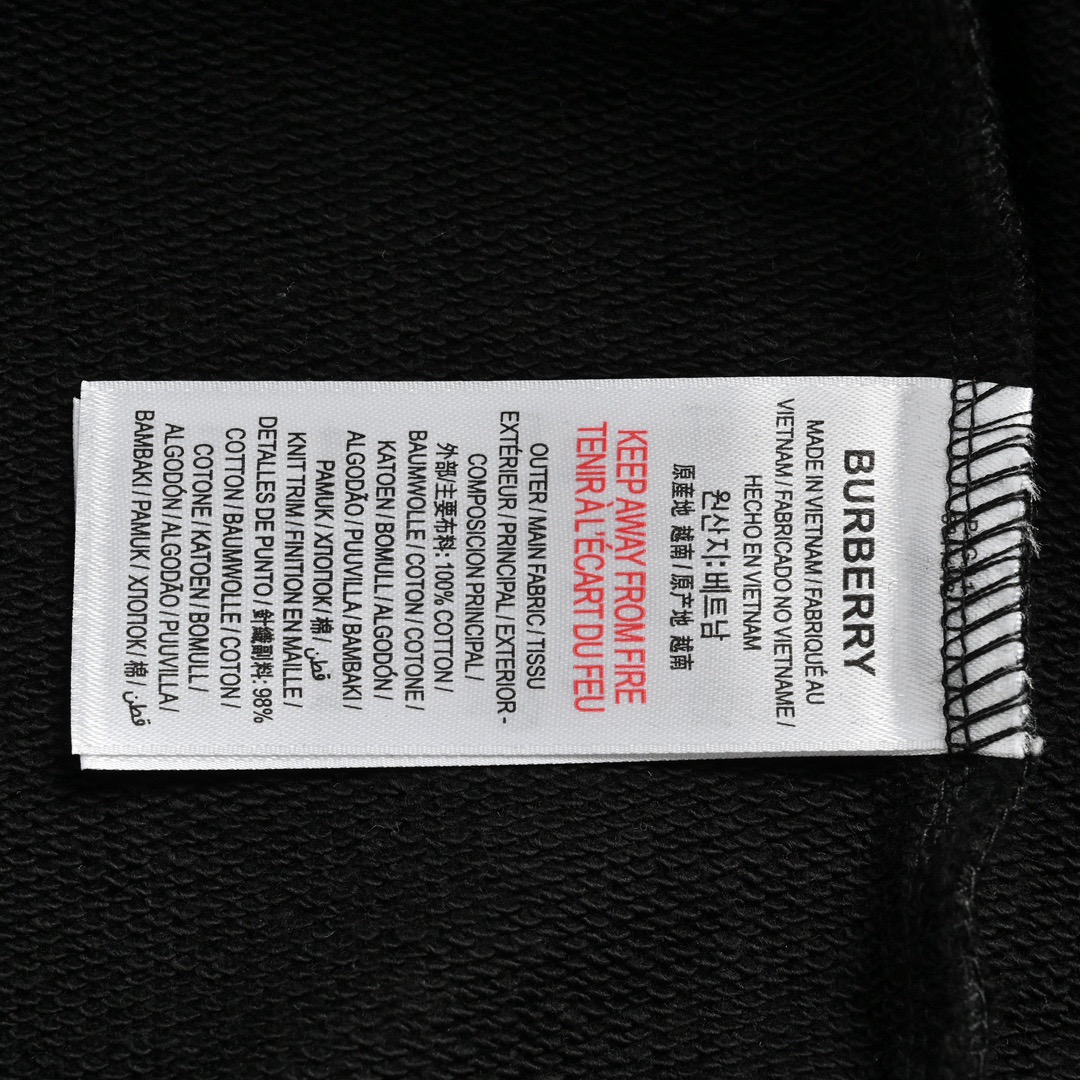 Burberry Hoodie Cotton S-l-xl