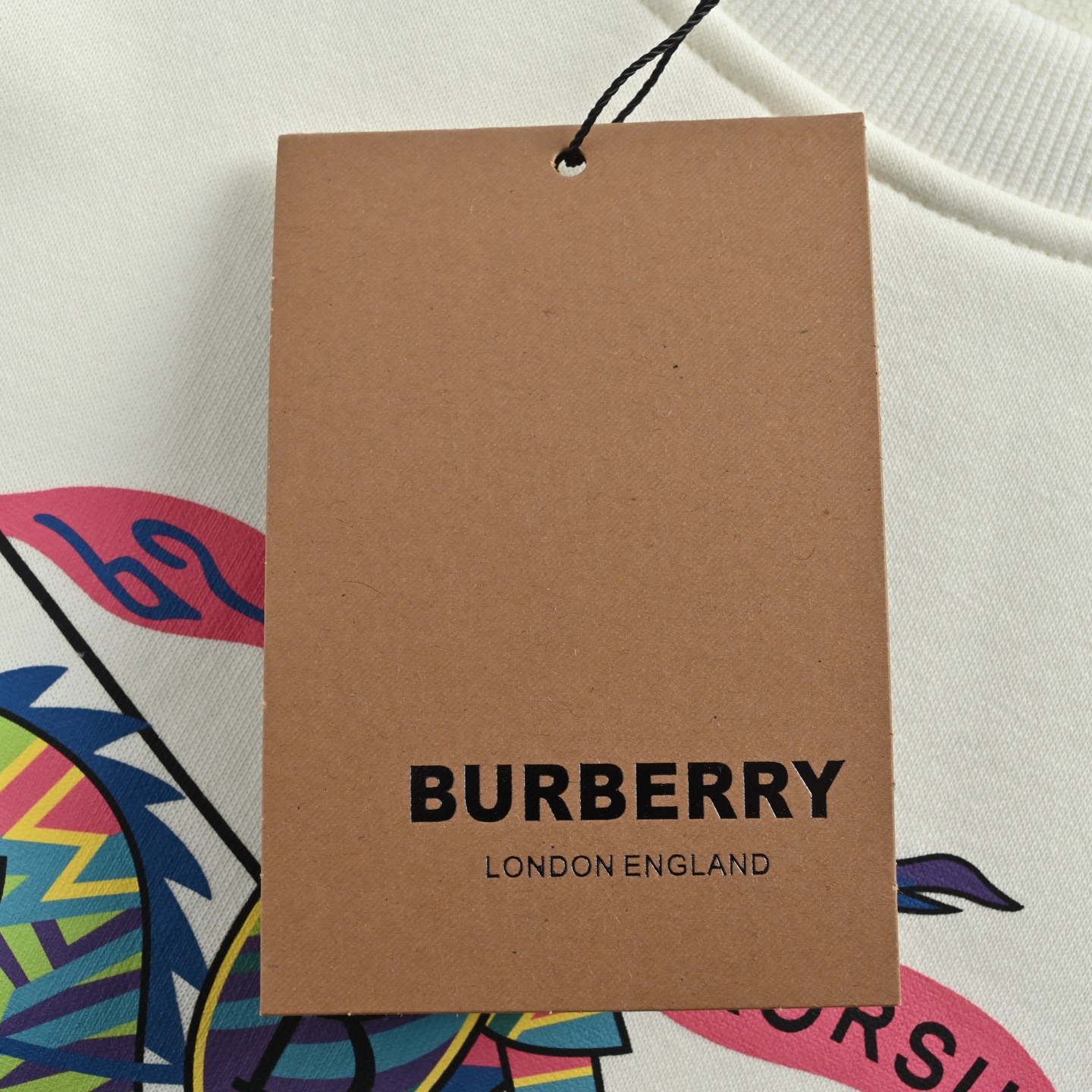 Burberry Couple Hoodie Cotton White Printed S-xl