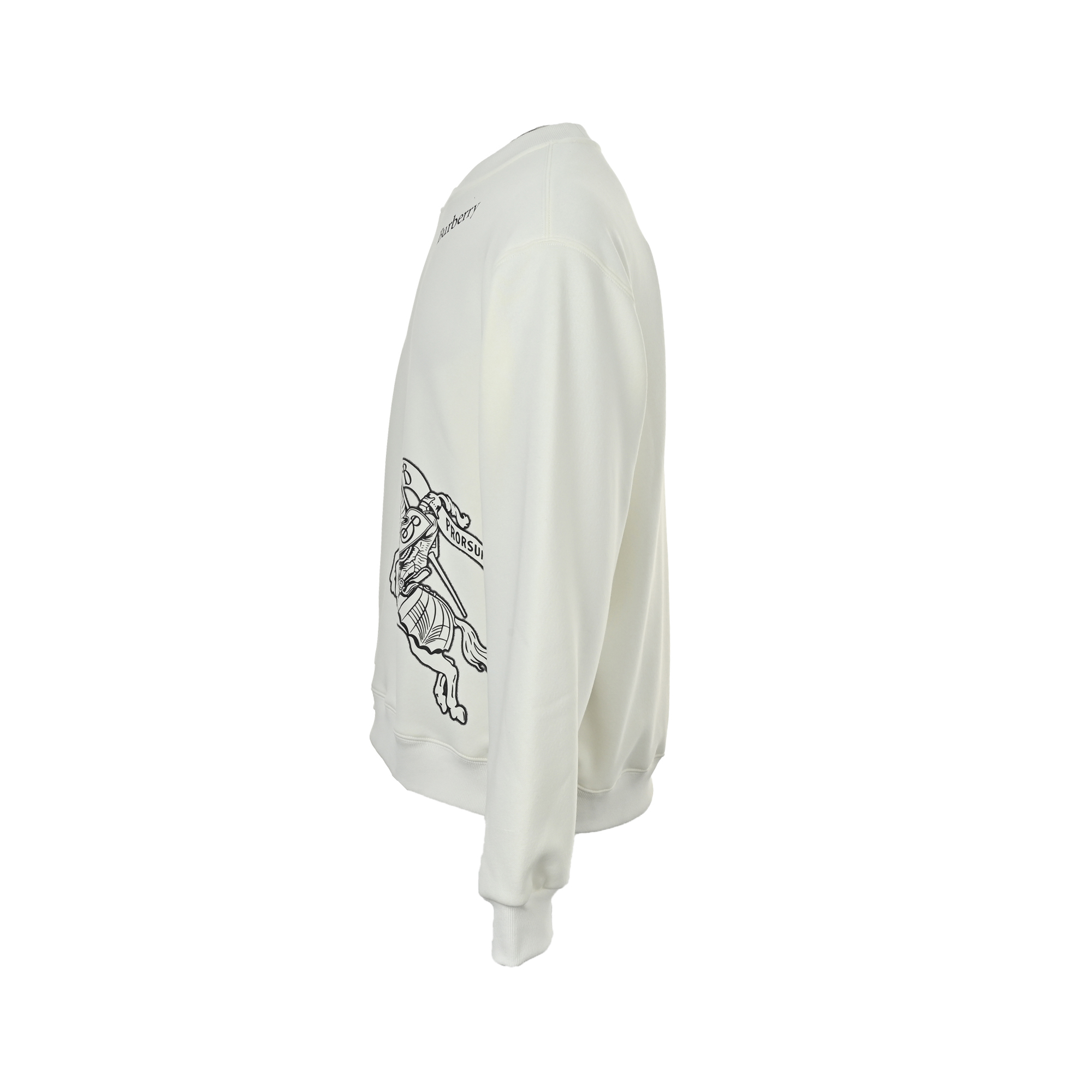 Burberry Couple Hoodie Cotton White Printed S-xl