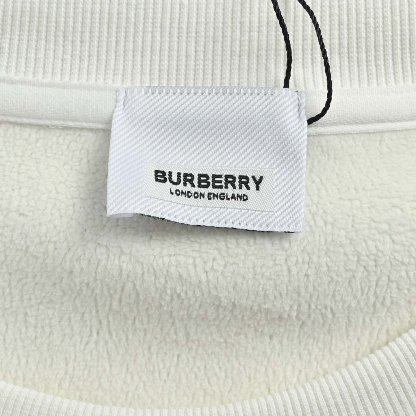 Burberry Couple Hoodie Cotton White Printed S-xl