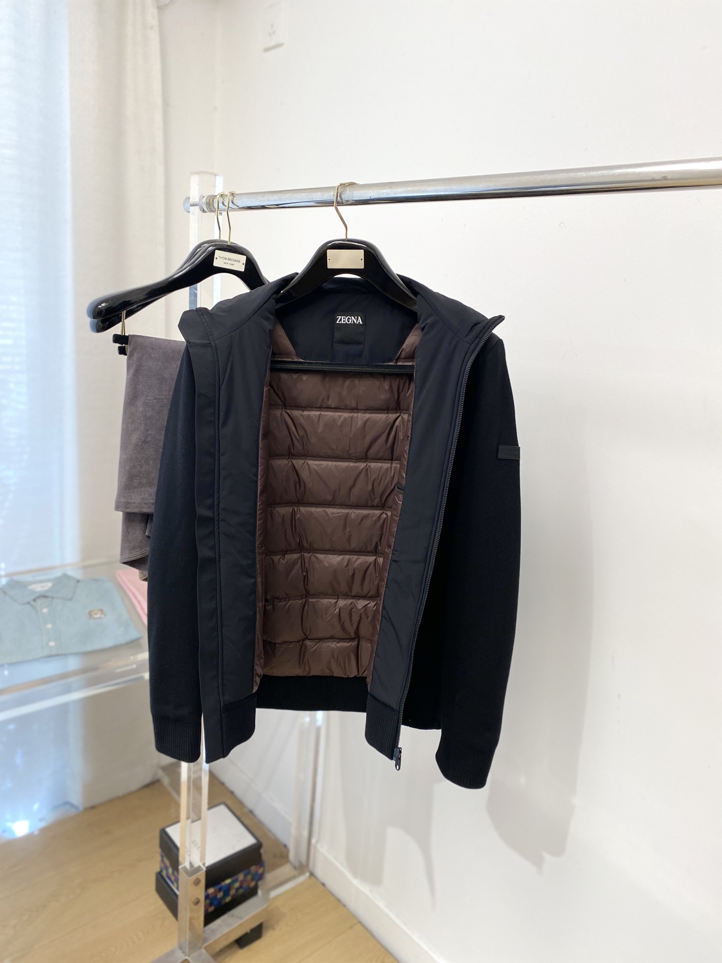 Ermenegildo Zegna Male Jacket Knitted M-xl