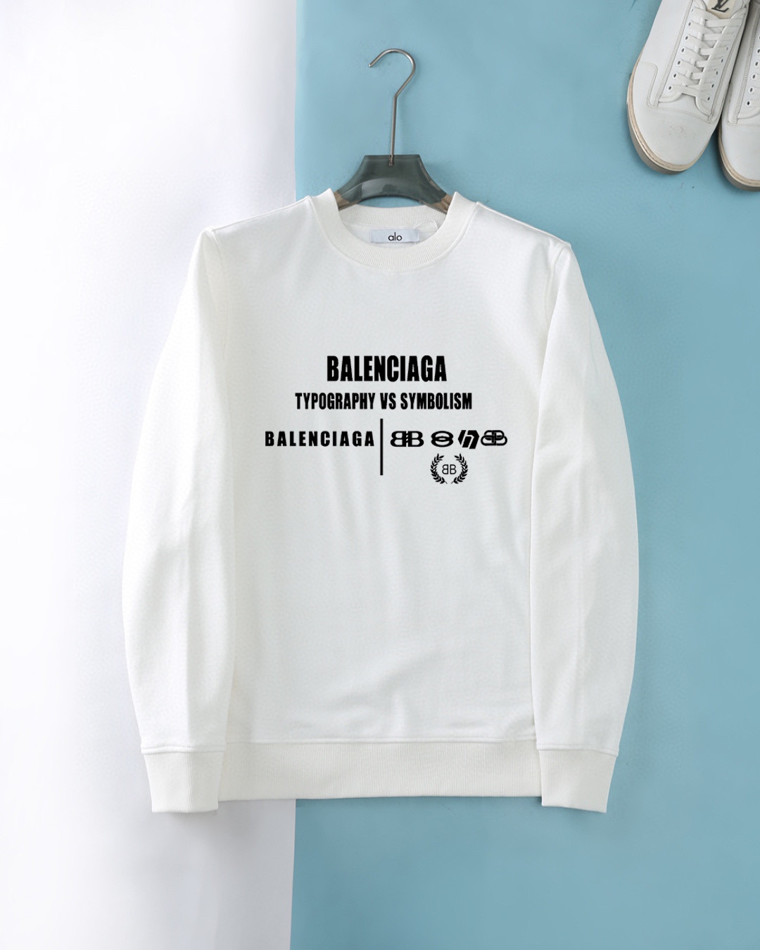 Balenciaga Hoodie Cotton M-l-xl