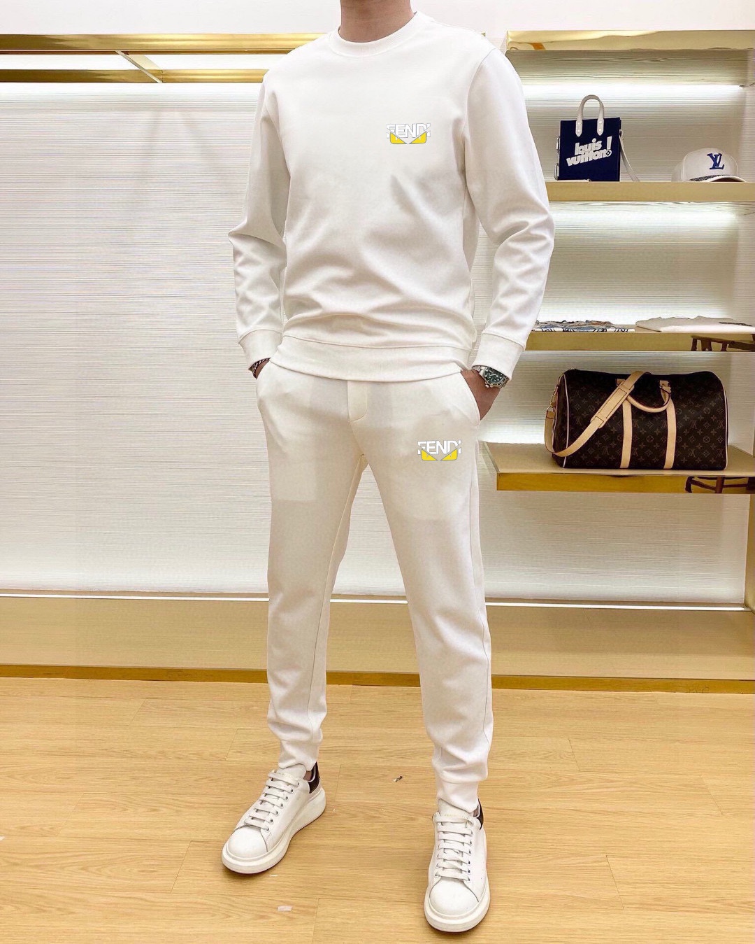 Fendi Hoodie Cotton M-xl