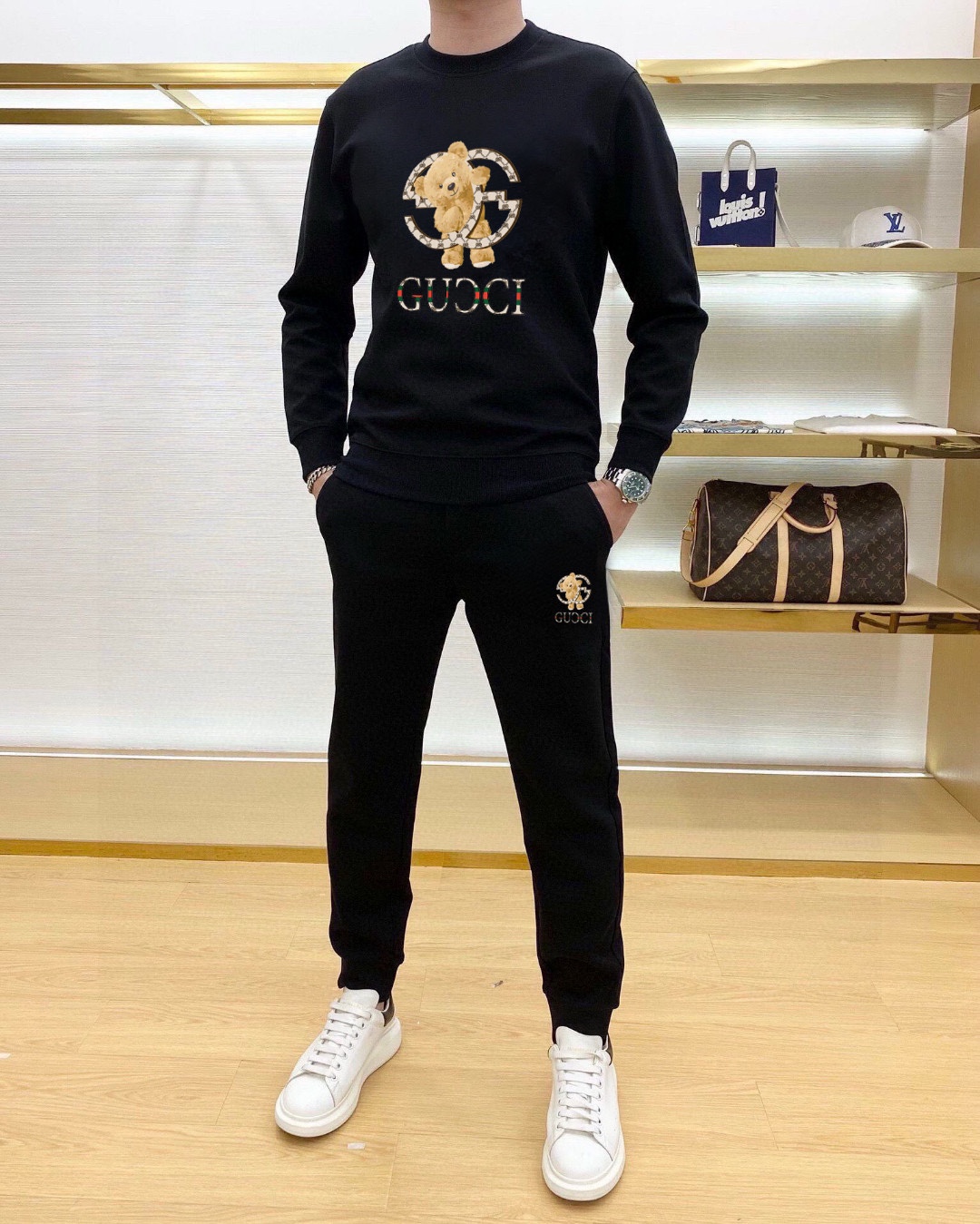 Gucci Hoodie Cotton M-xl