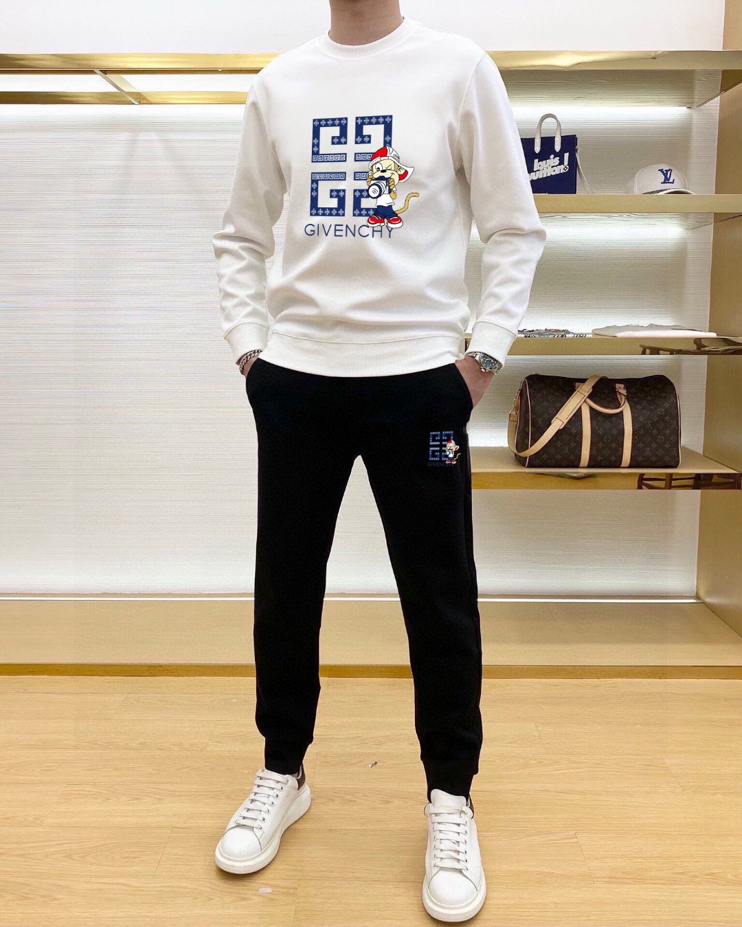 Givenchy Hoodie Cotton M-xl