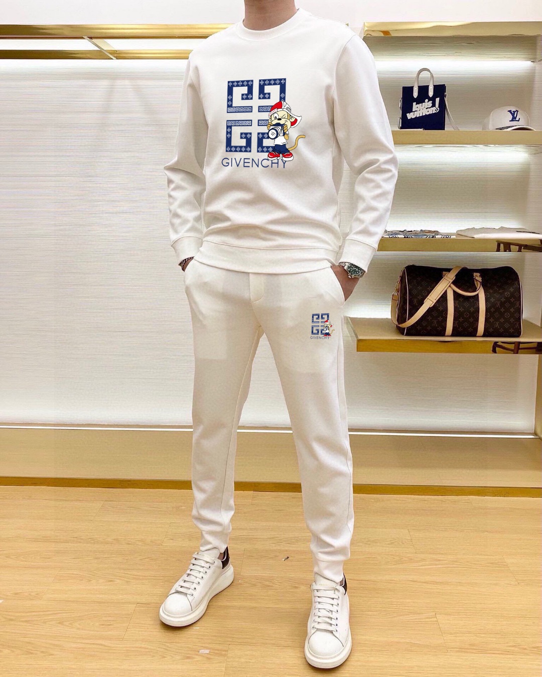 Givenchy Hoodie Cotton M-xl
