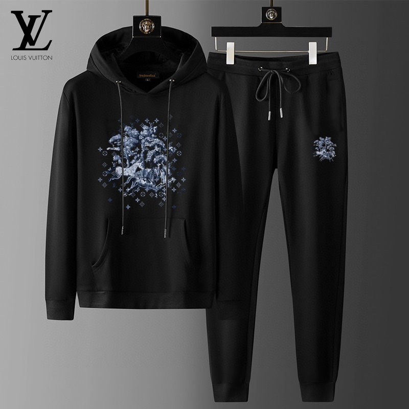 Louis Vuitton Hoodie Cotton M-l-xl